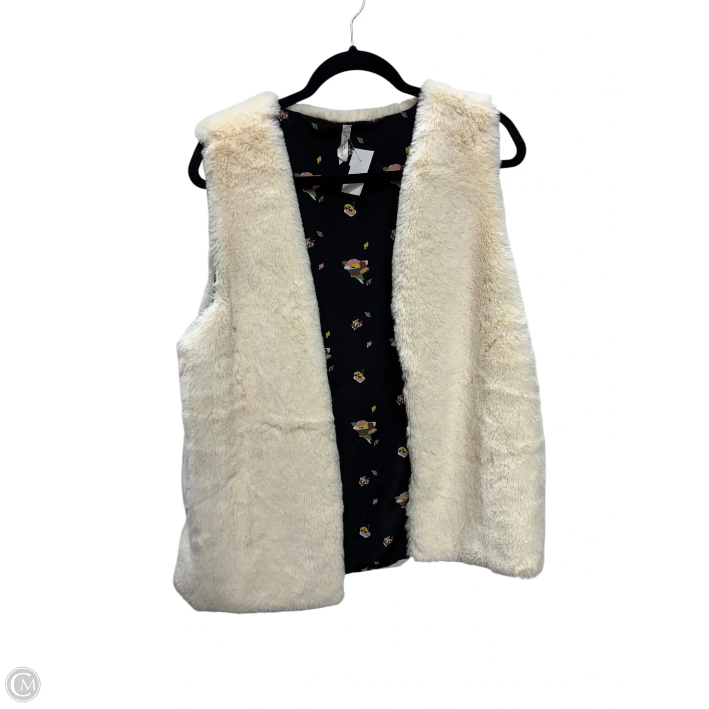 Vest Faux Fur & Sherpa By Matilda Jane In Multi-colored, Size: M