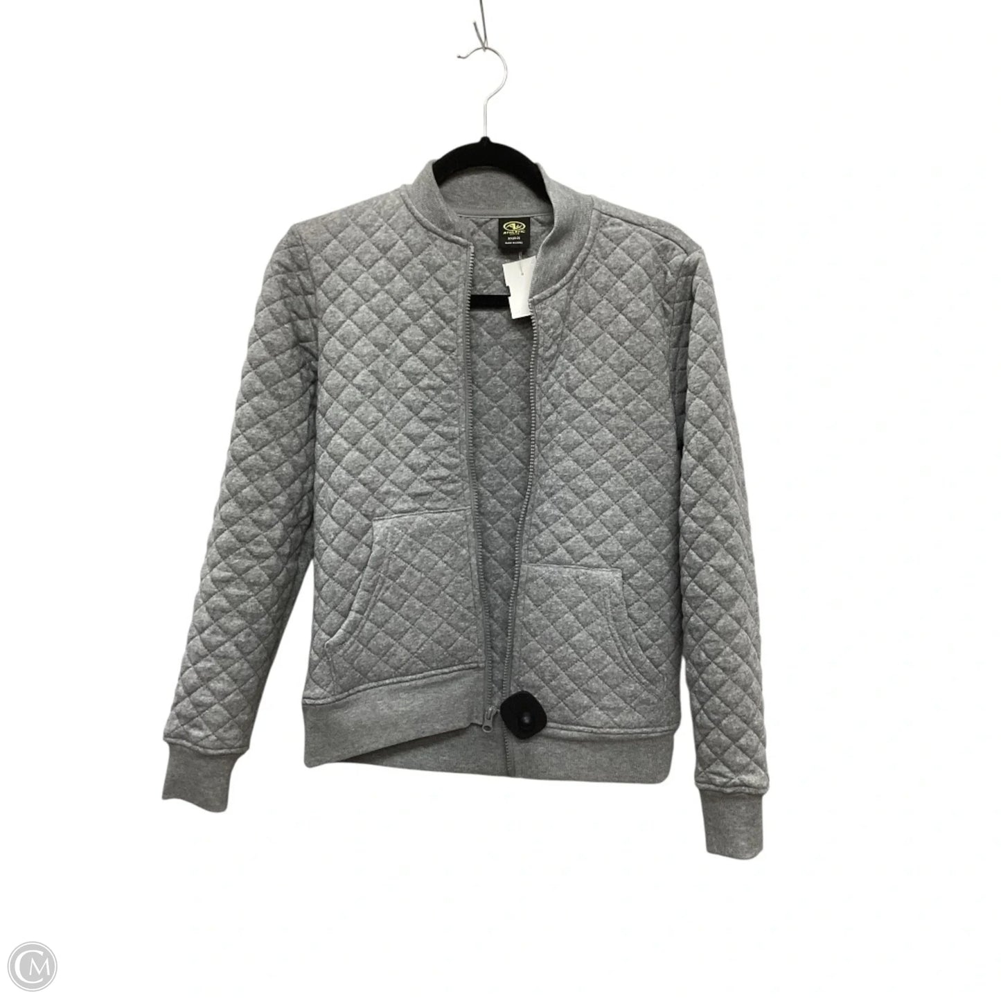 Athletic Jacket By Athletic Works In Grey, Size: Xs