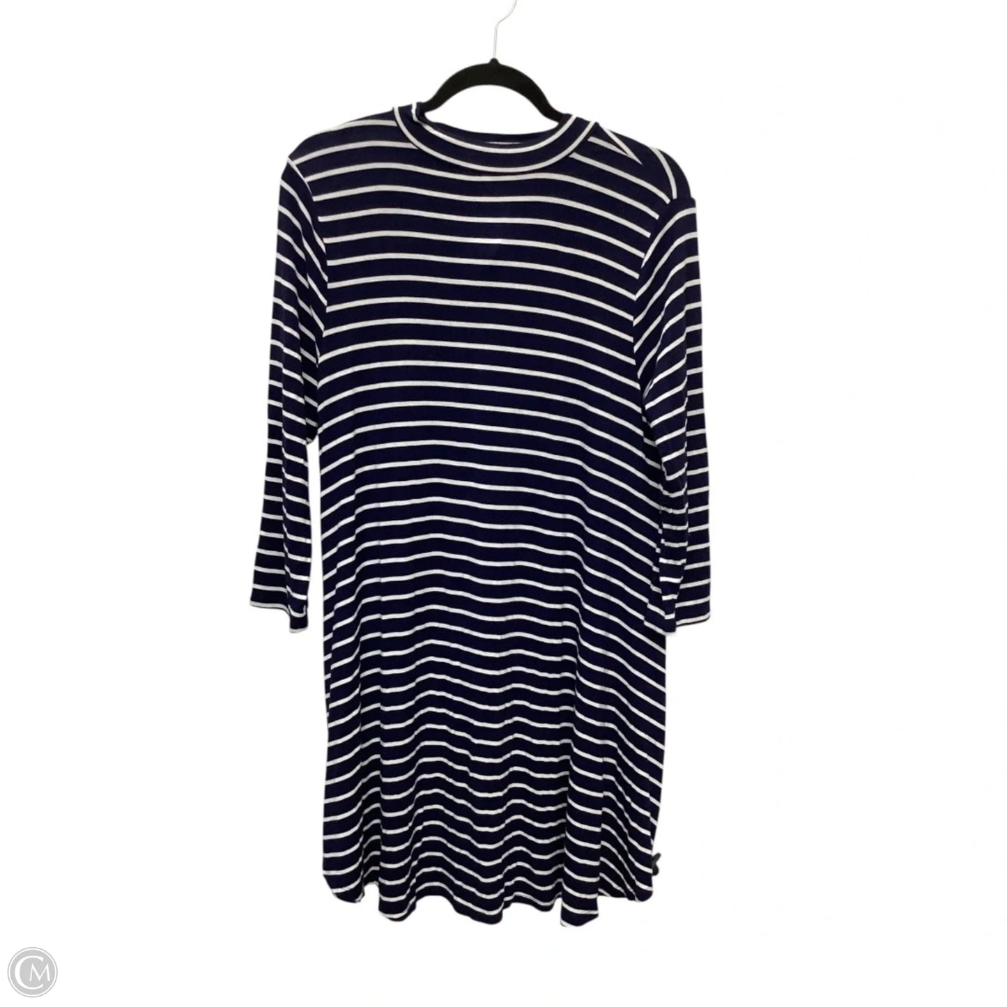 Dress Casual Midi By Zenana Outfitters In Blue, Size: L