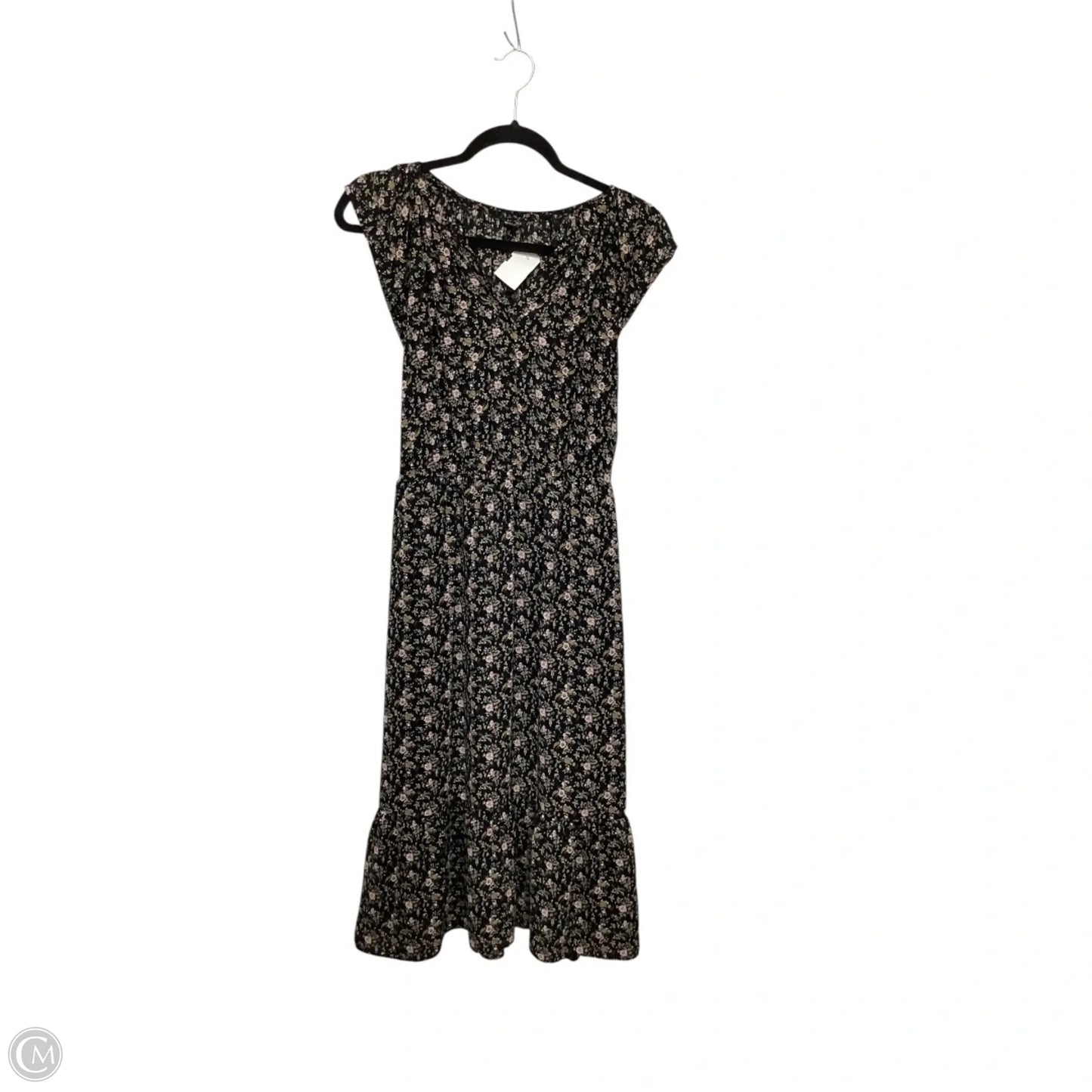 Dress Casual Maxi By J. Crew In Black, Size: S