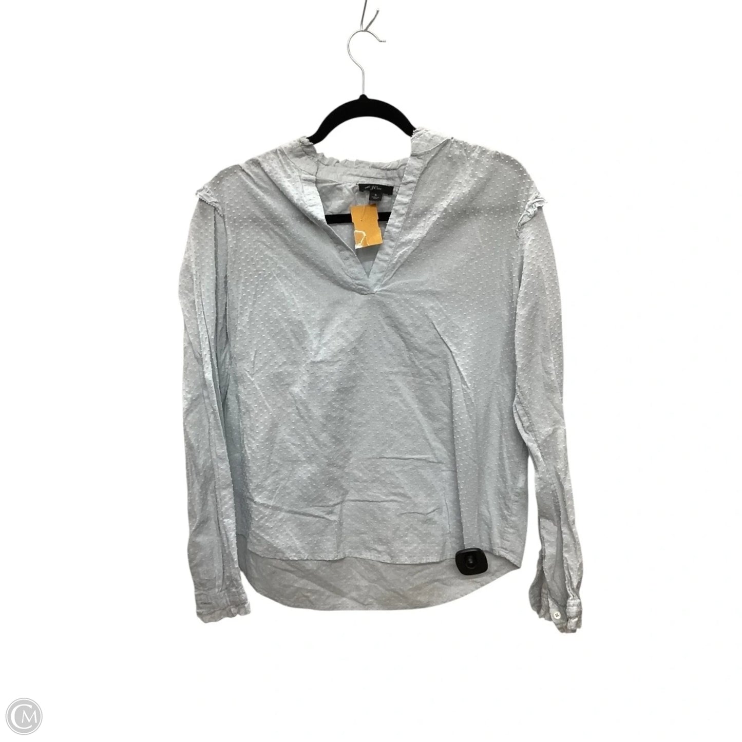 Top Long Sleeve By J. Crew In Blue, Size: S