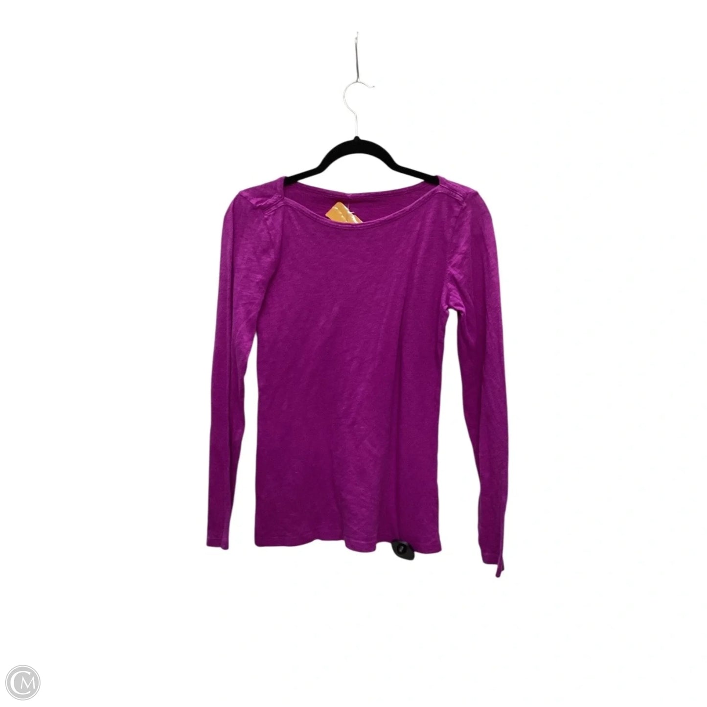 Top Long Sleeve By J. Crew In Purple, Size: S