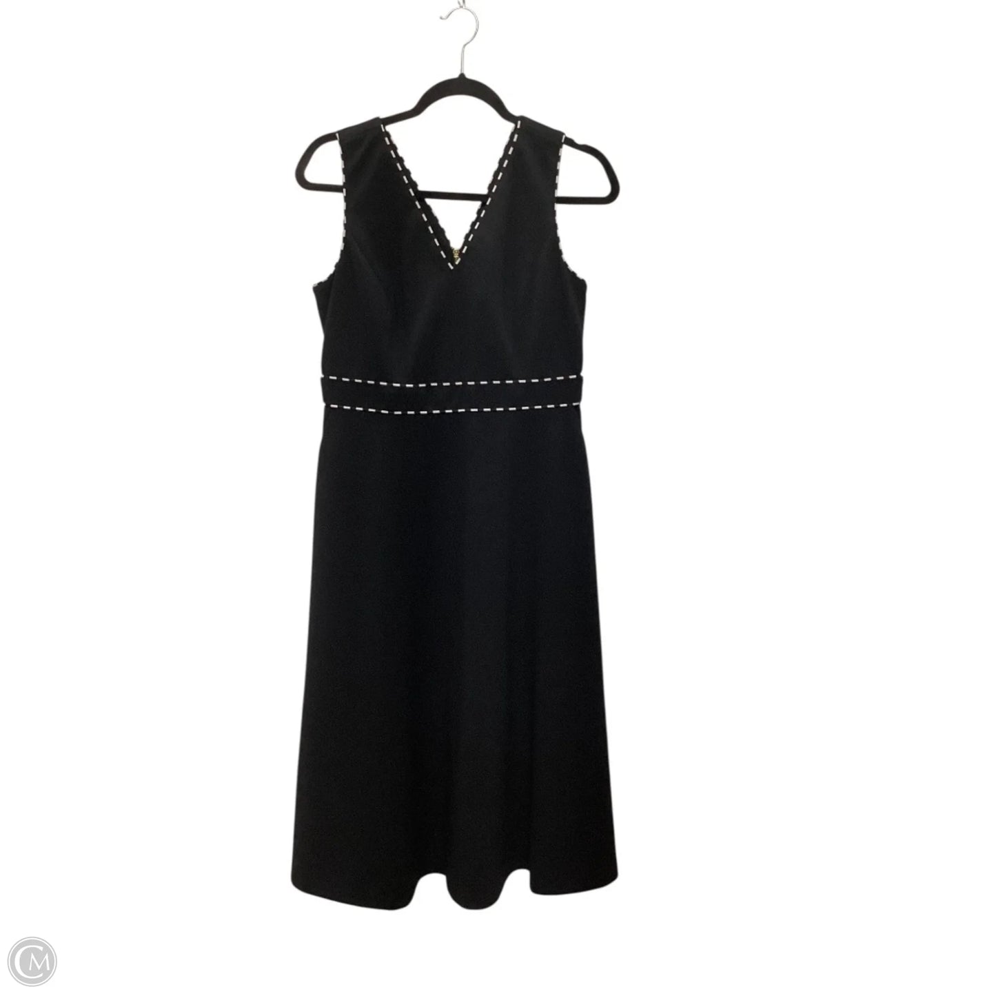 Dress Casual Maxi By Calvin Klein In Black, Size: 8