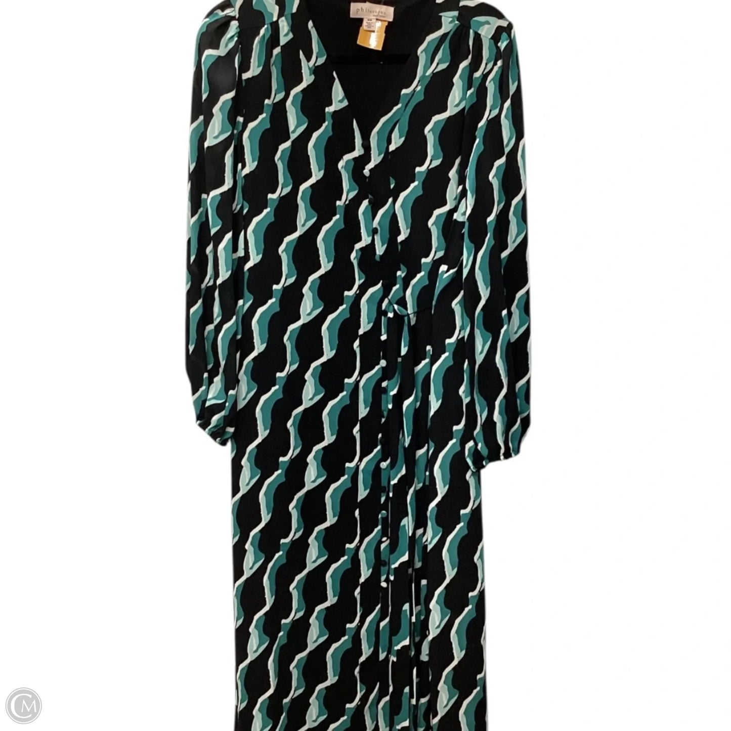 Dress Casual Maxi By Philosophy In Multi-colored, Size: M