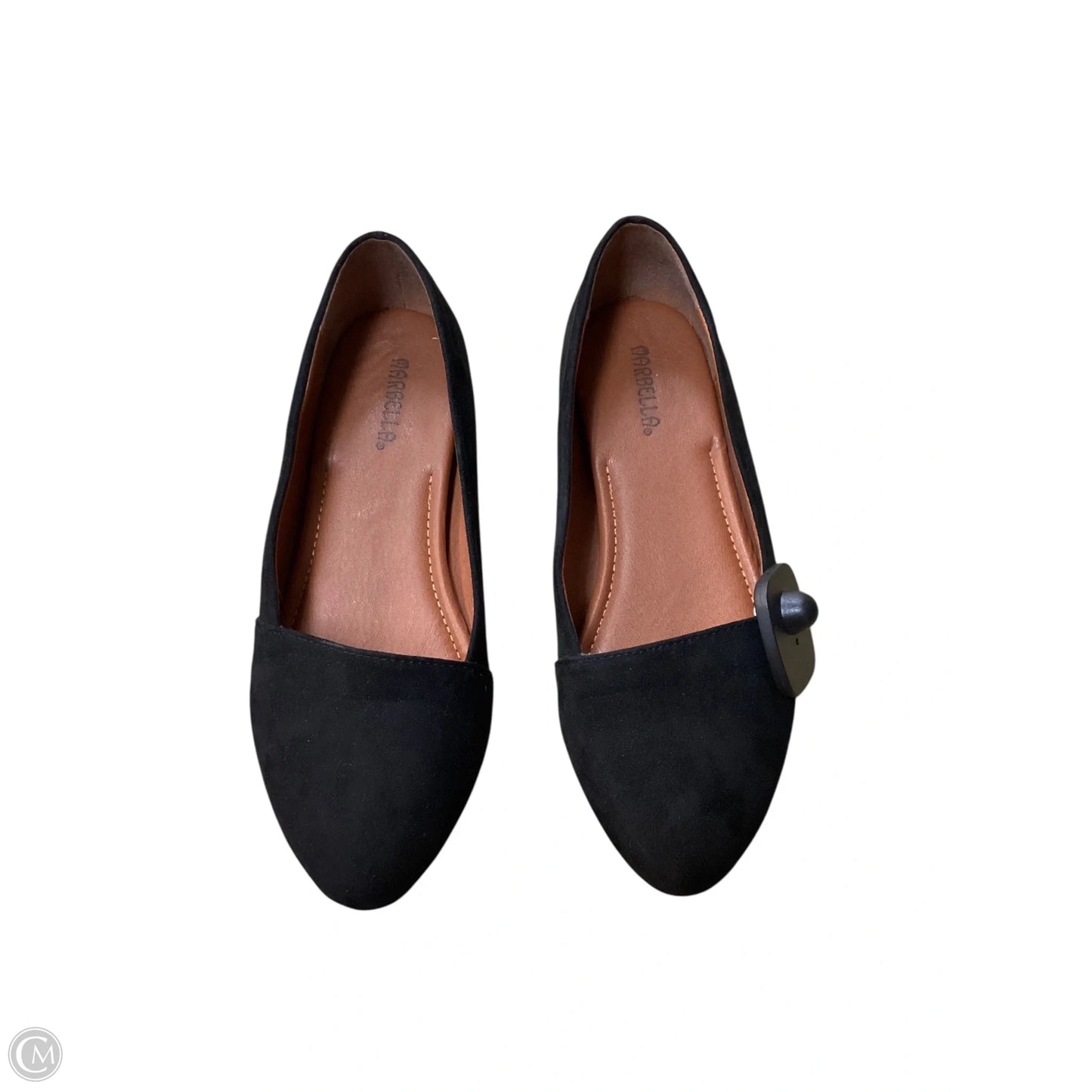 Shoes Flats By Clothes Mentor In Black, Size: 8.5