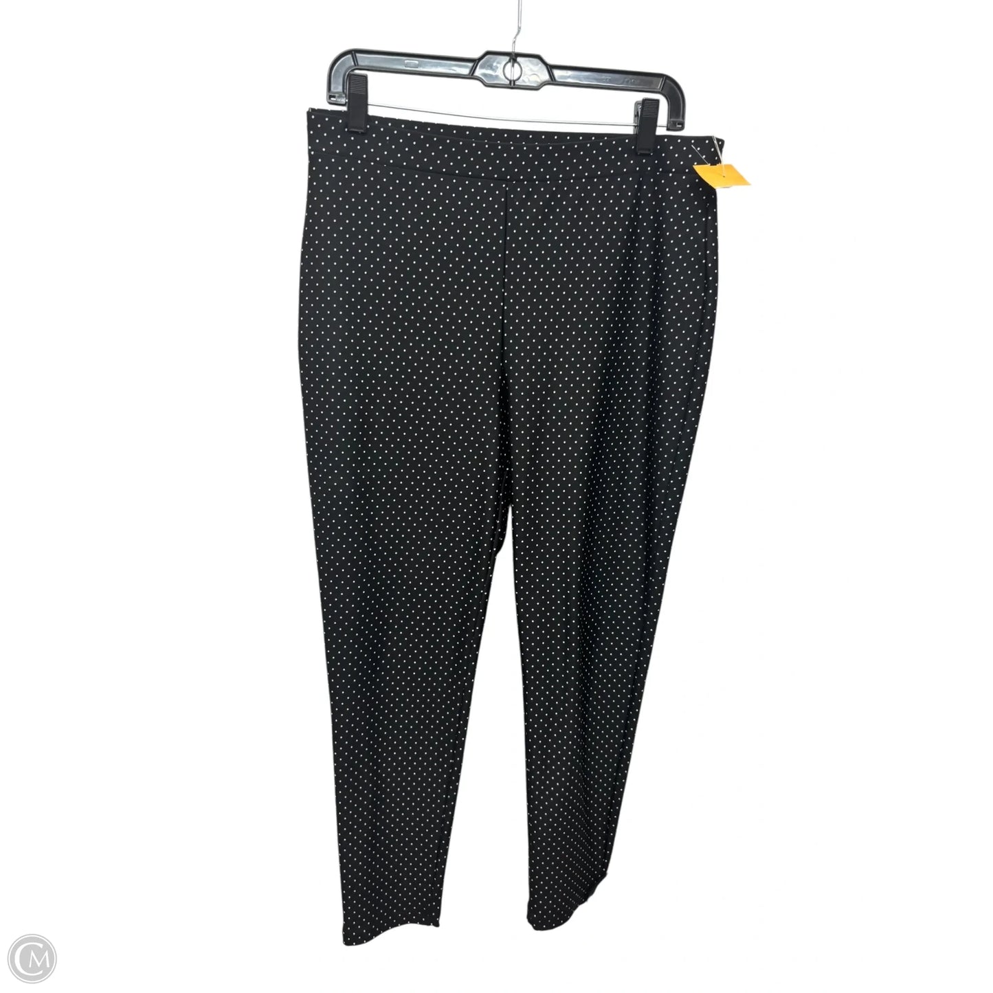 Pants Leggings By Chicos In Polkadot Pattern, Size: M