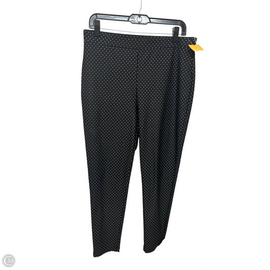 Pants Leggings By Chicos In Polkadot Pattern, Size: M