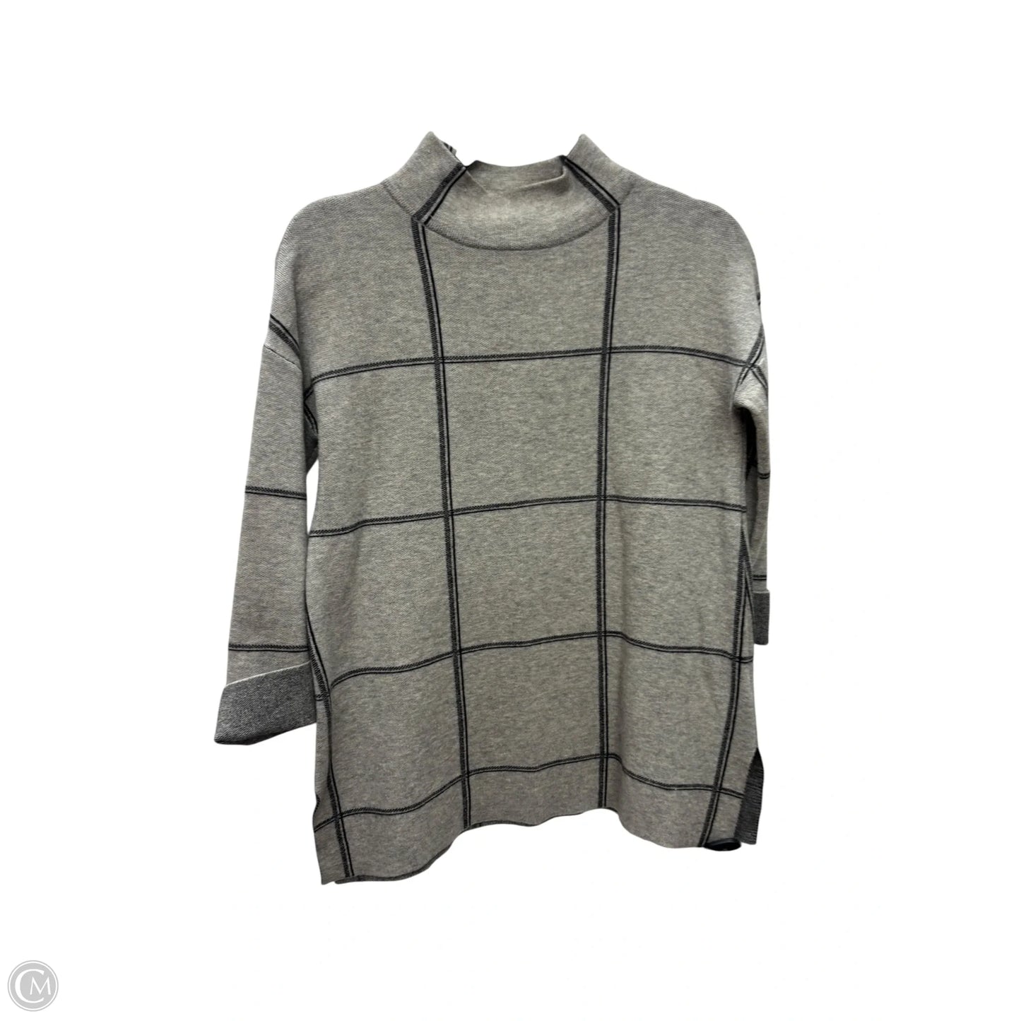 Sweater By Tahari In Grey, Size: S