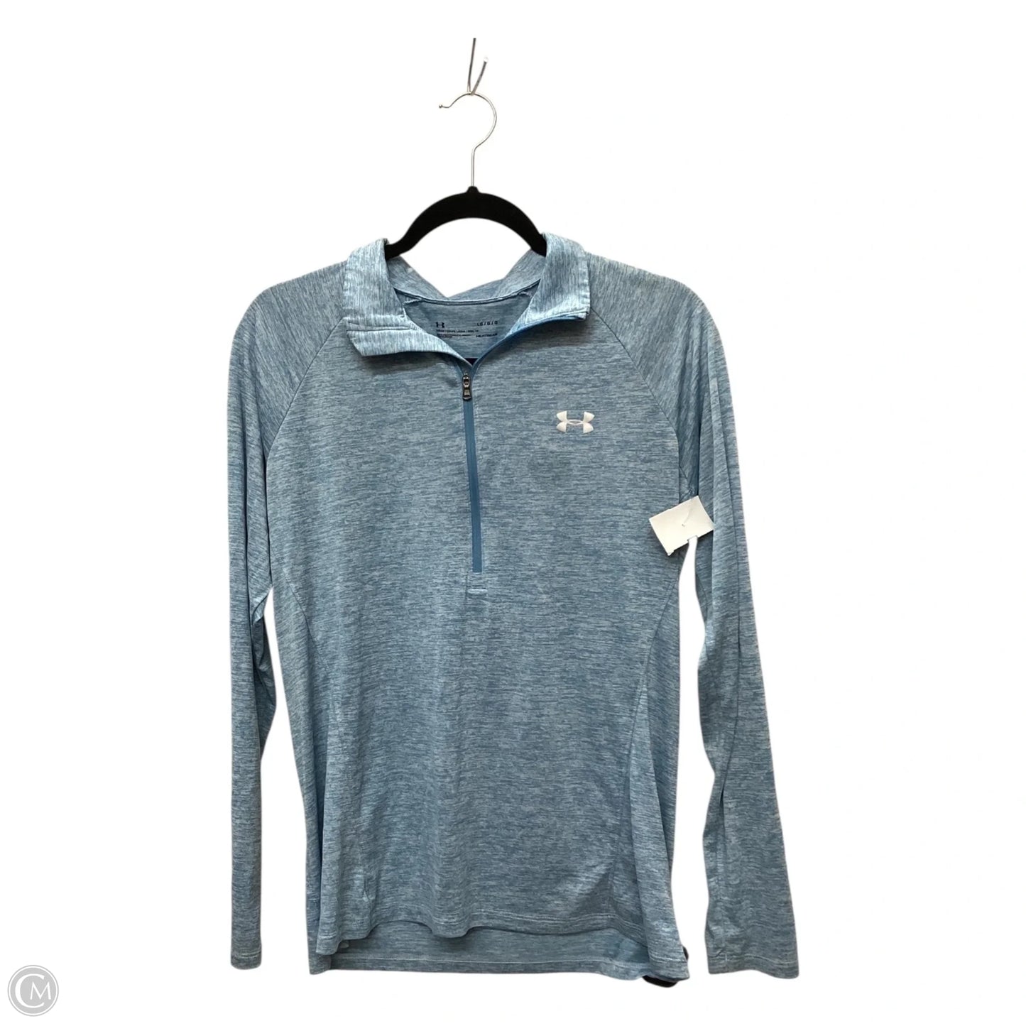 Athletic Jacket By Under Armour In Blue, Size: L