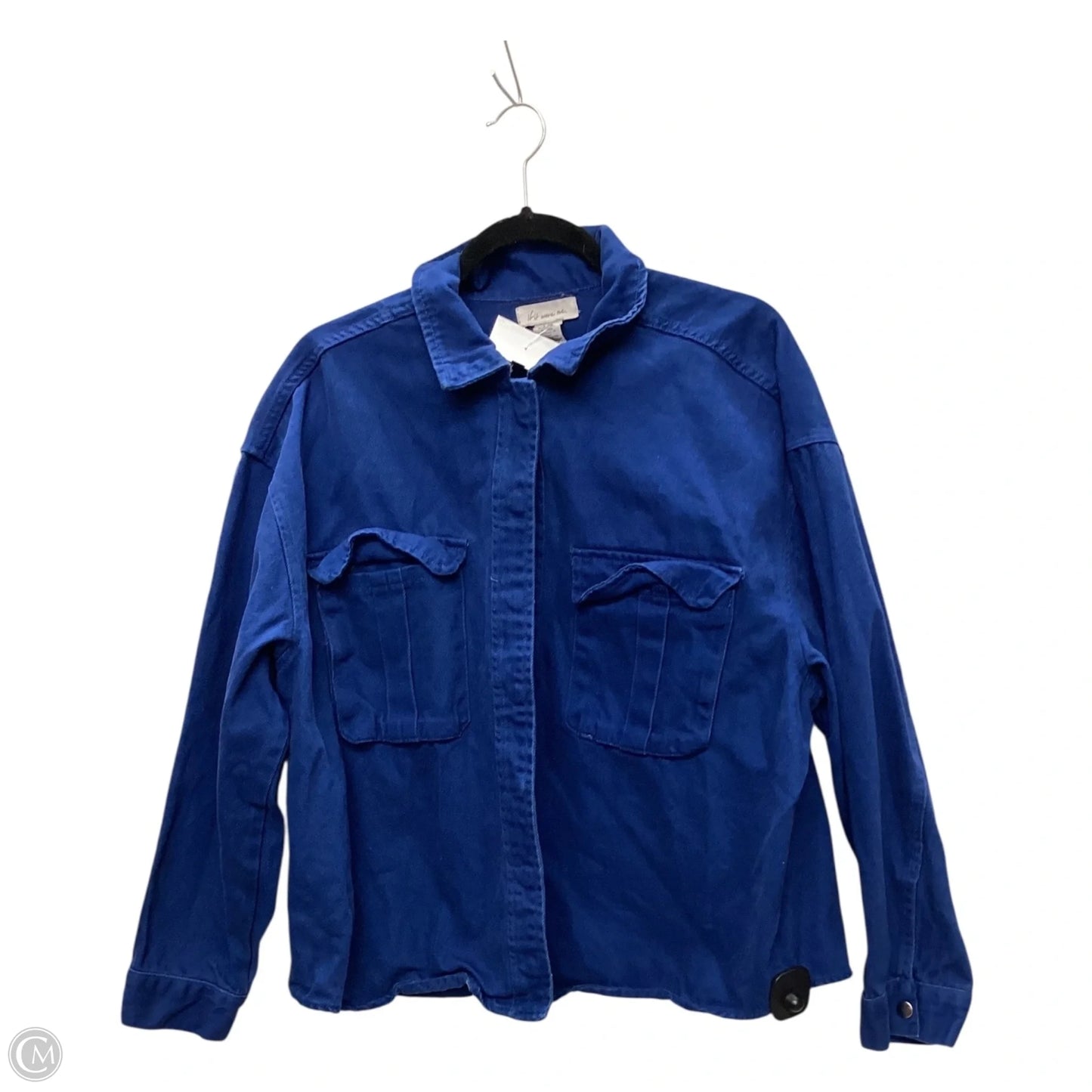 Jacket Denim By Cmc In Blue, Size: L