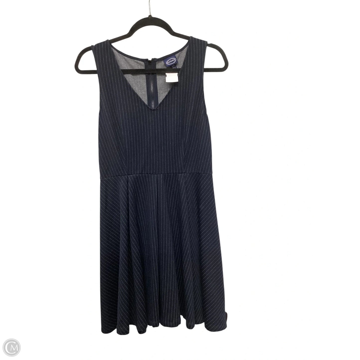 Dress Casual Short By Scoop In Blue, Size: S