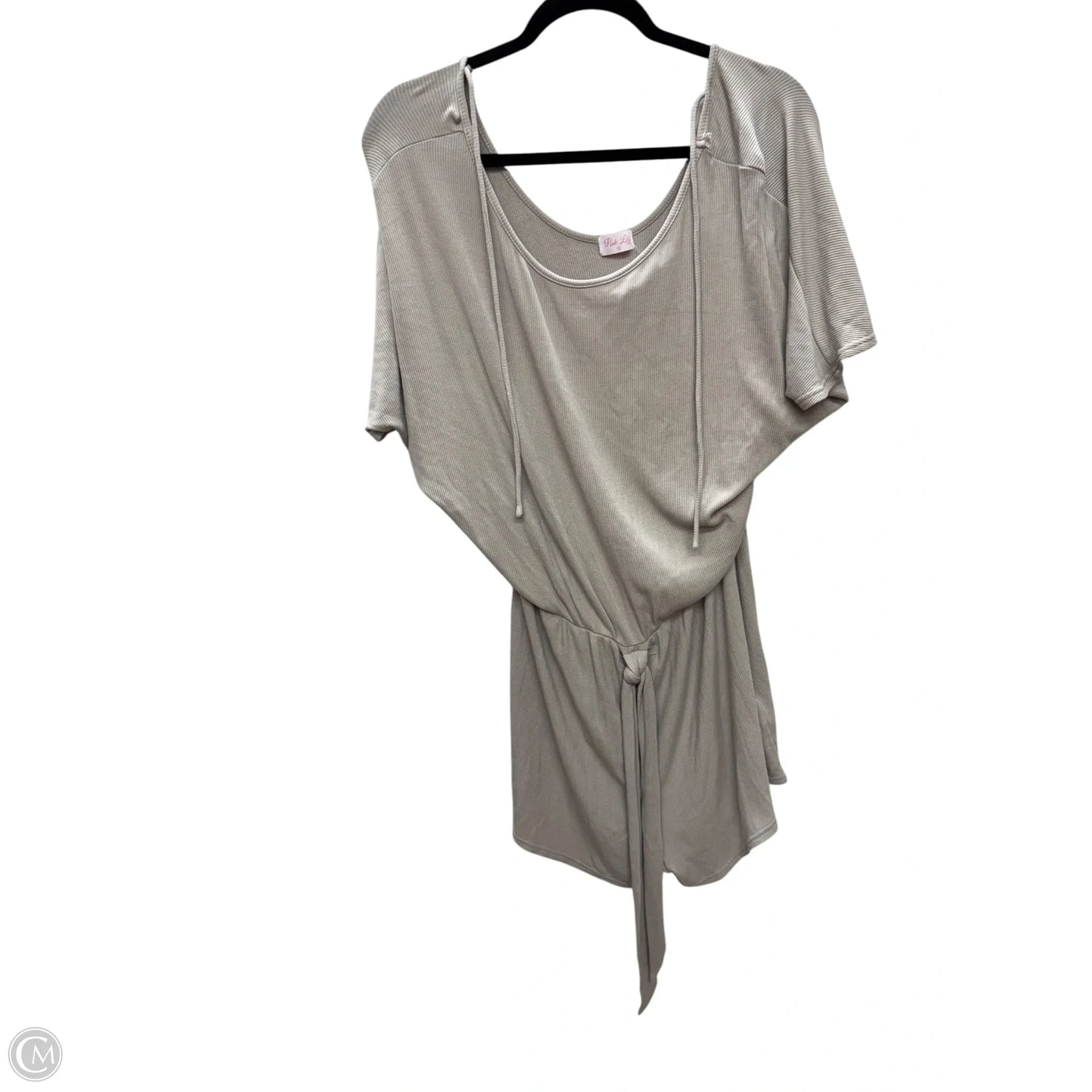 Dress Casual Maxi By Pink Lily In Taupe, Size: M