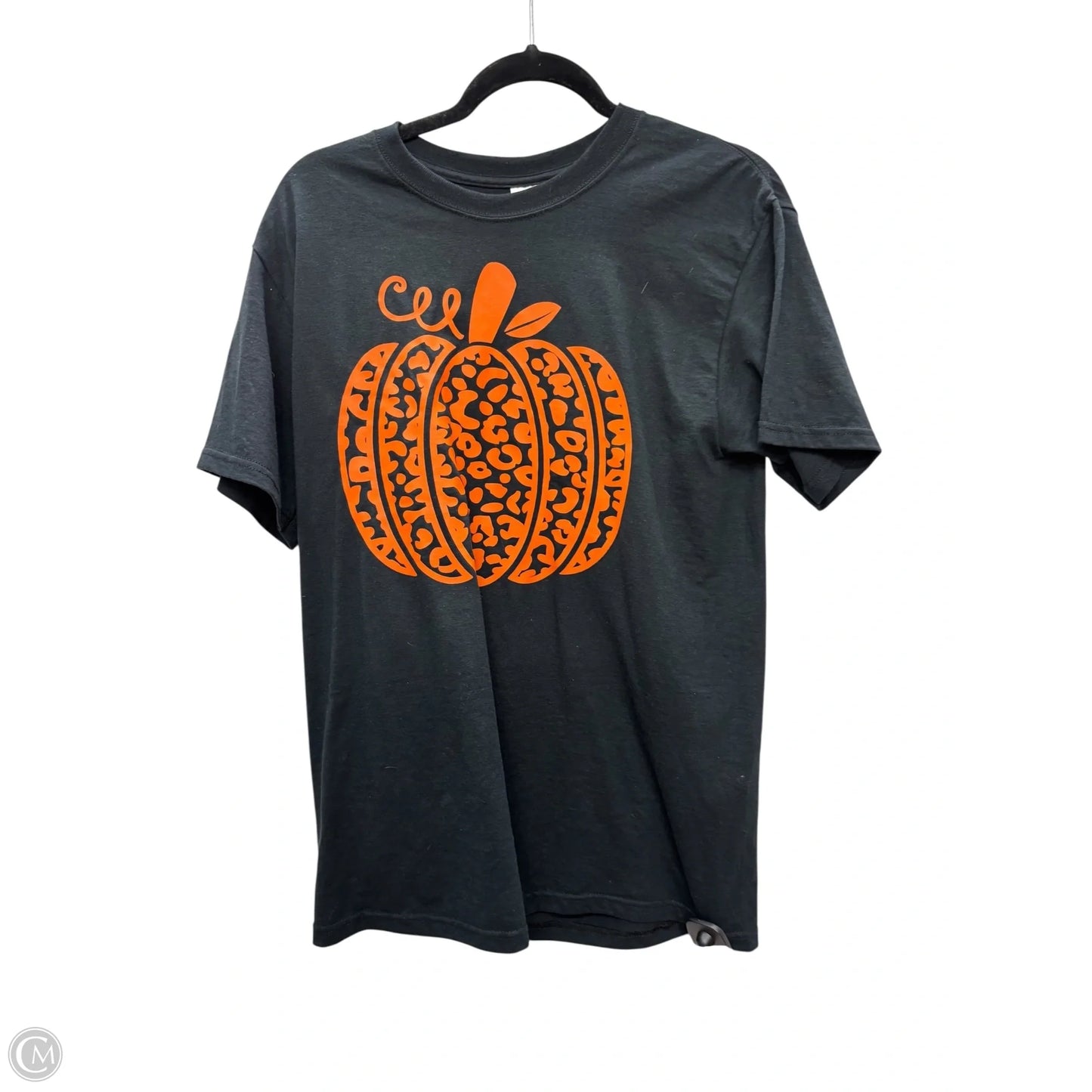 Top Short Sleeve By Clothes Mentor In Black, Size: M