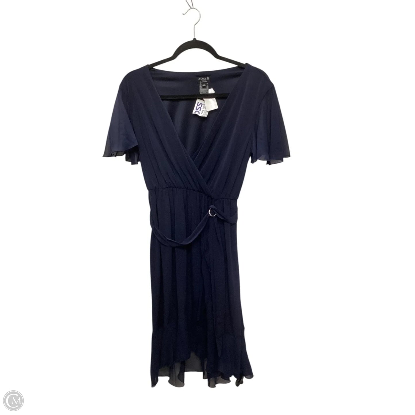 Dress Party Short By Clothes Mentor In Navy, Size: 6