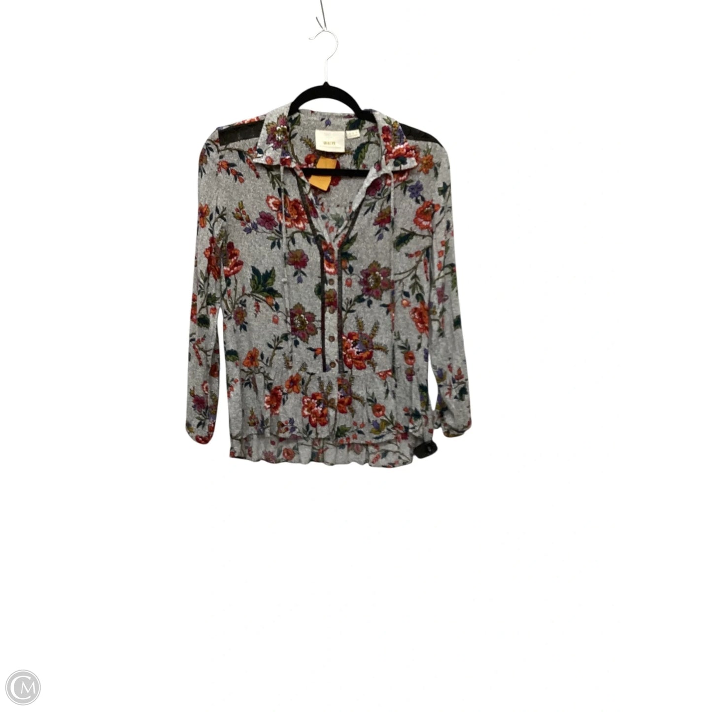 Top Long Sleeve By Maeve In Multi-colored, Size: S