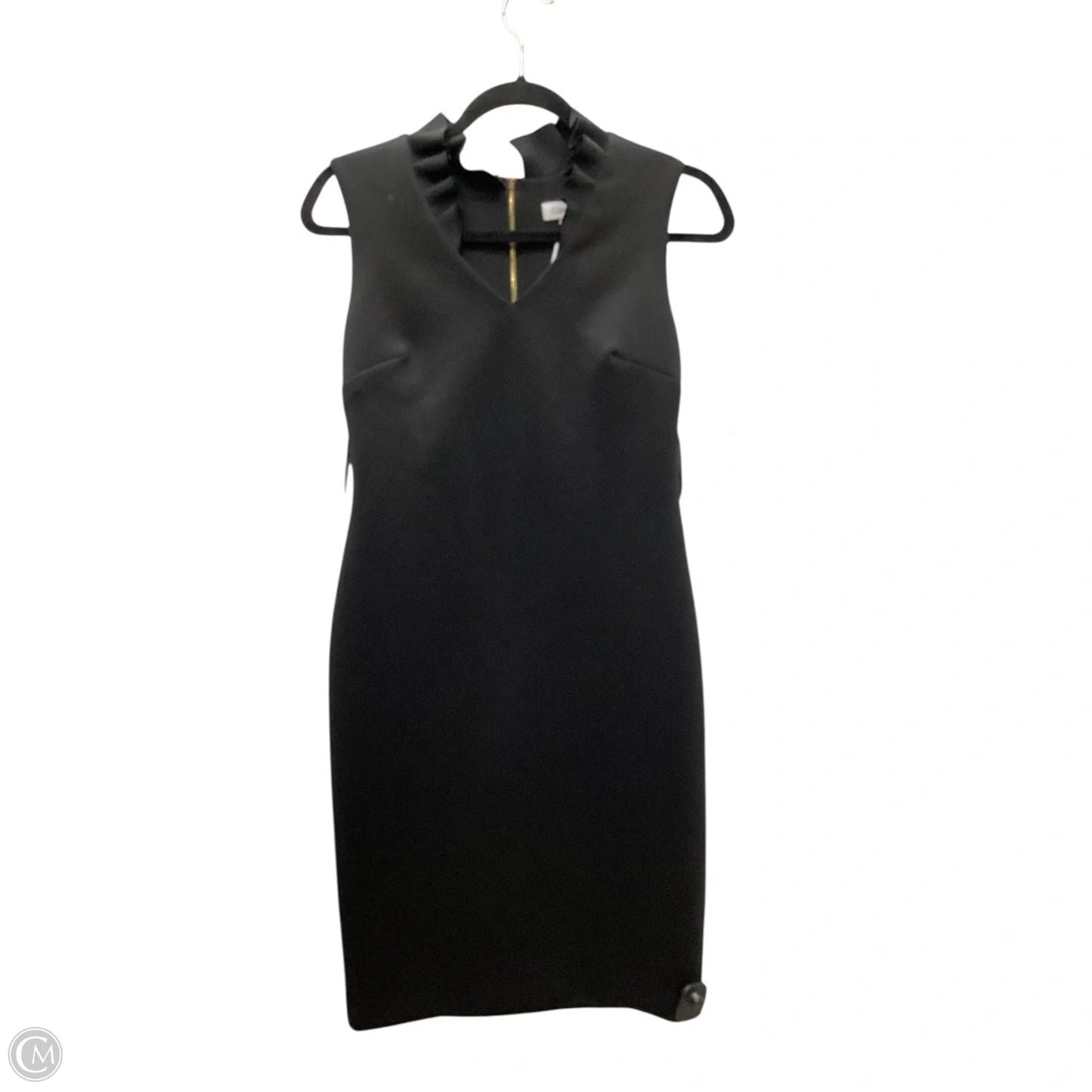Dress Work By Calvin Klein In Black, Size: 4