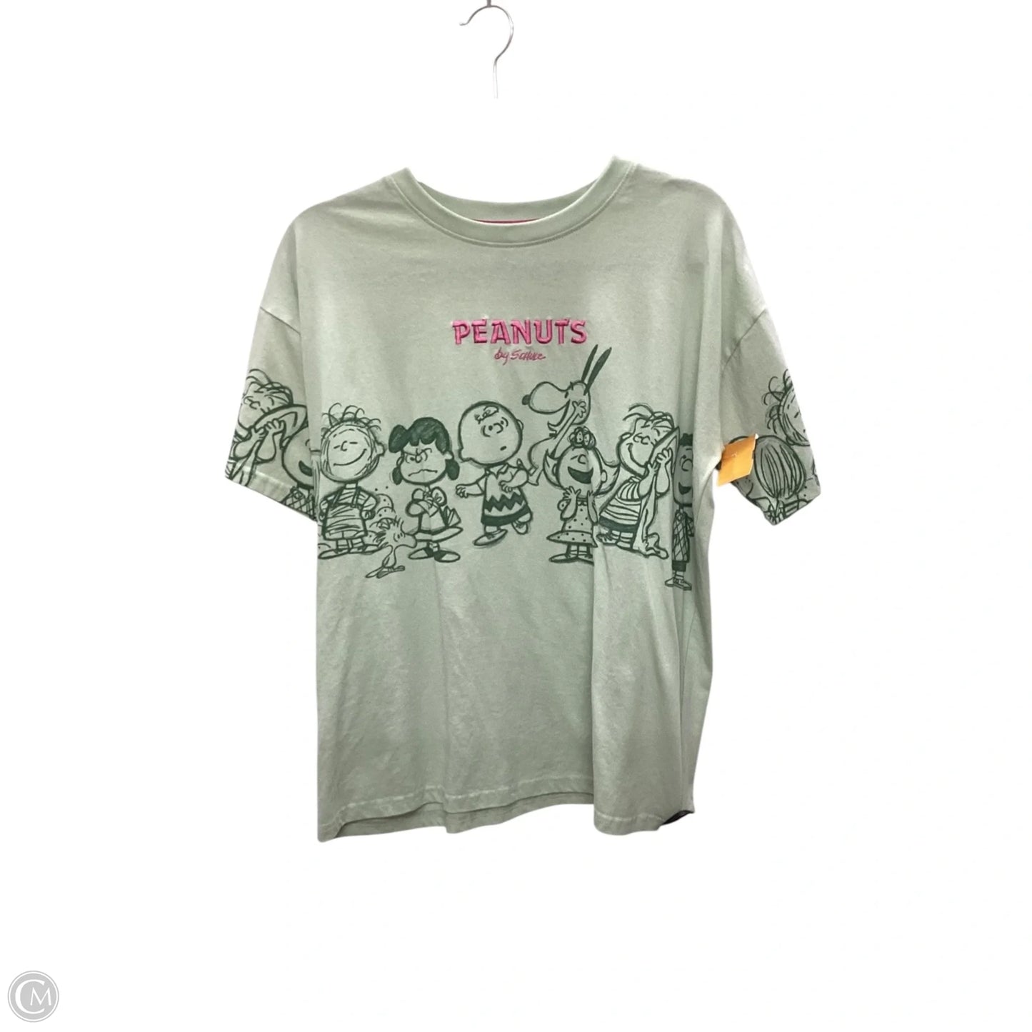 Top Short Sleeve By Clothes Mentor In Green, Size: M