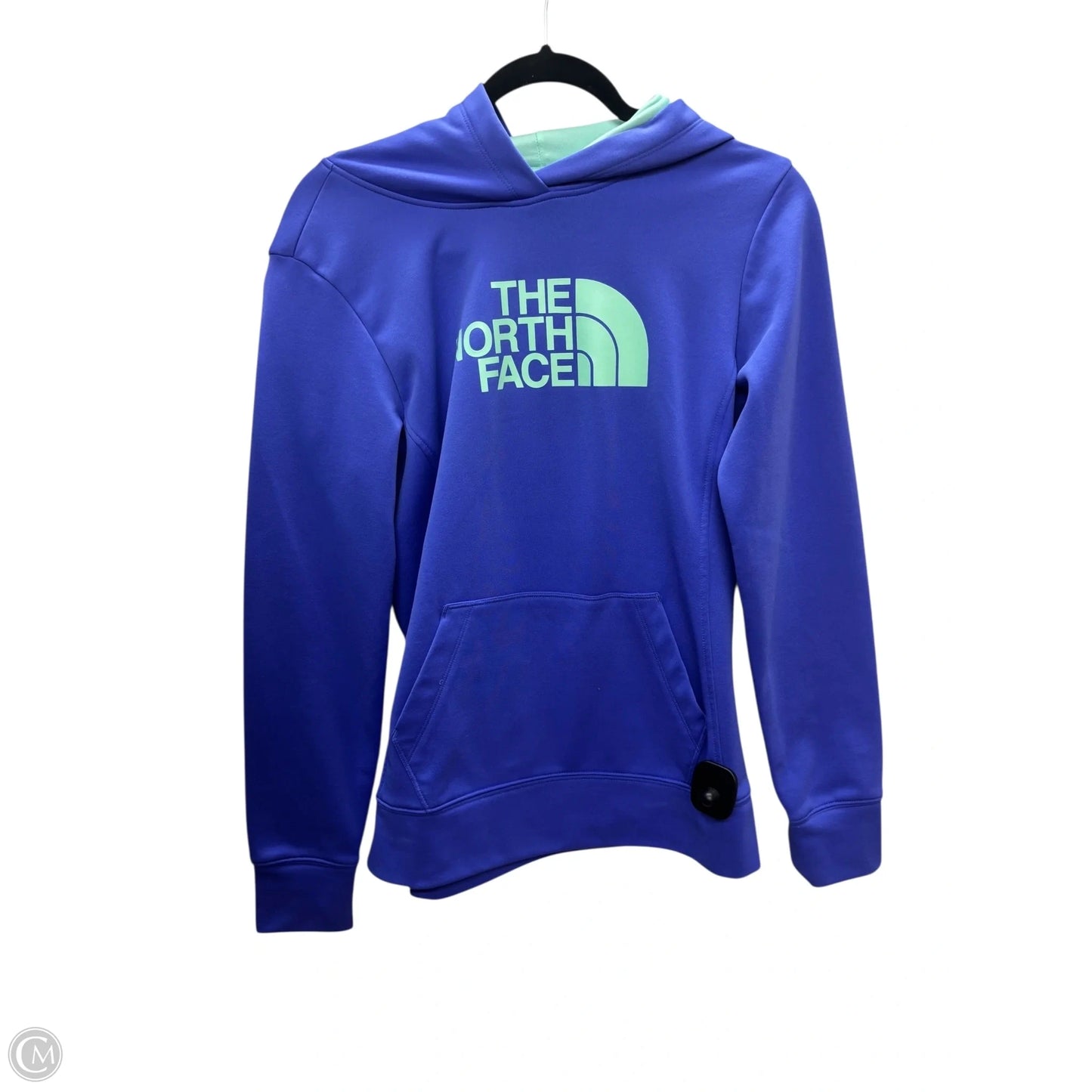 Sweatshirt Hoodie By The North Face In Blue, Size: M