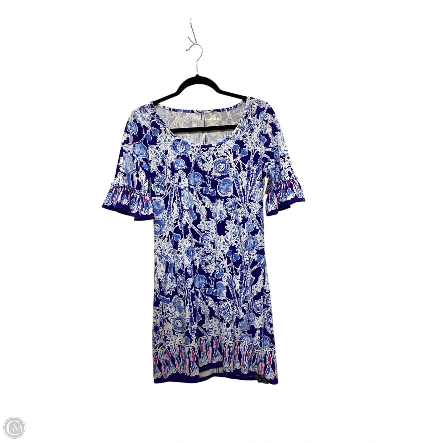 Dress Designer By Lilly Pulitzer In Blue, Size: M
