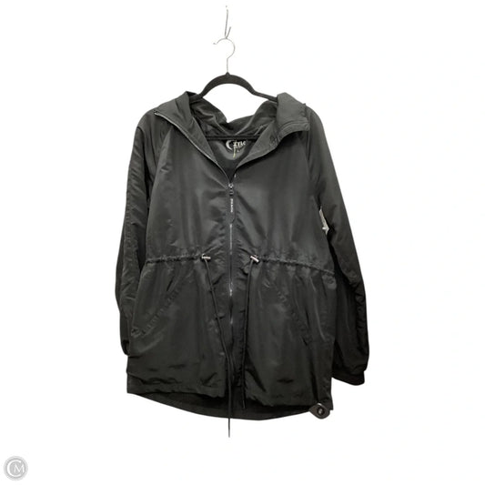 Athletic Jacket By Zyia In Black, Size: L