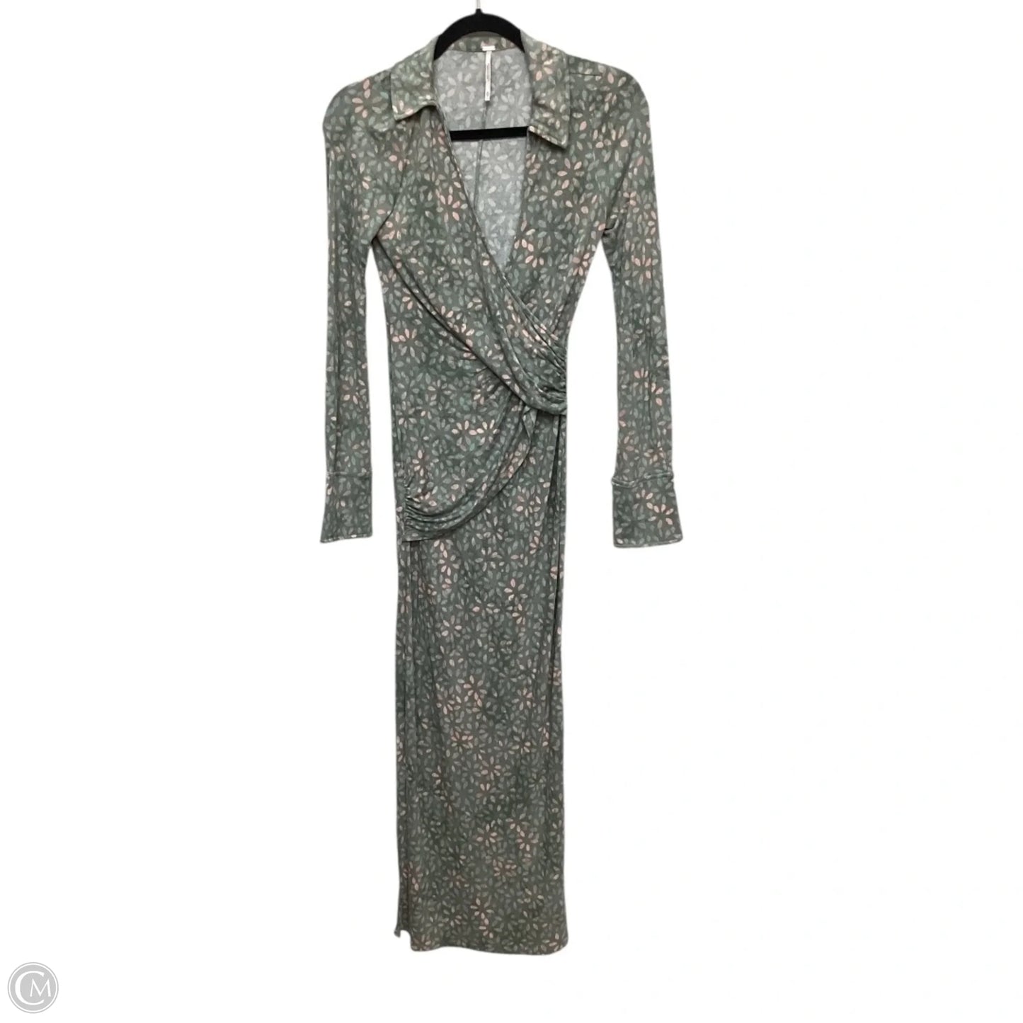 Dress Casual Maxi By Free People In Green, Size: Xs