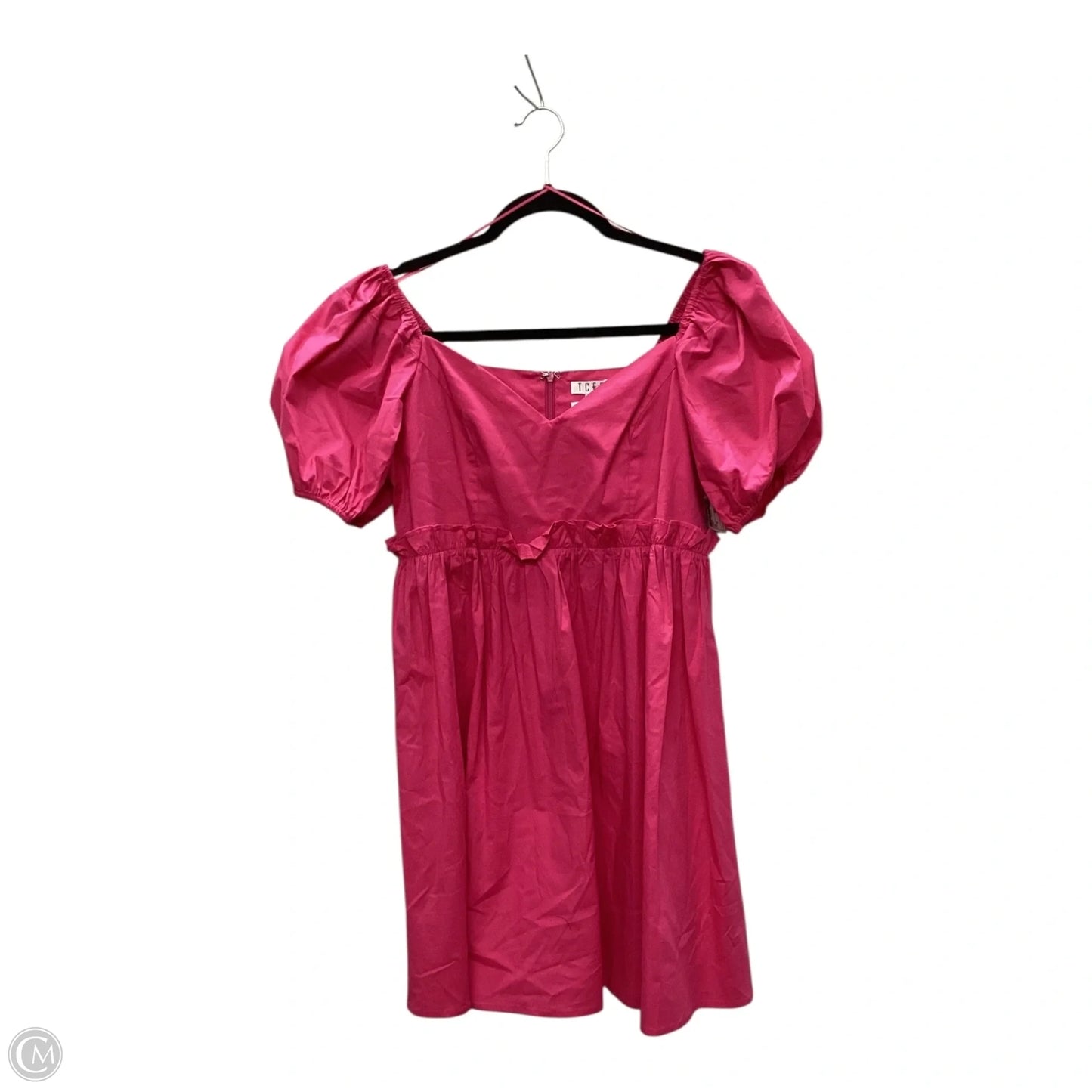 Dress Casual Short By Tcec In Pink, Size: M