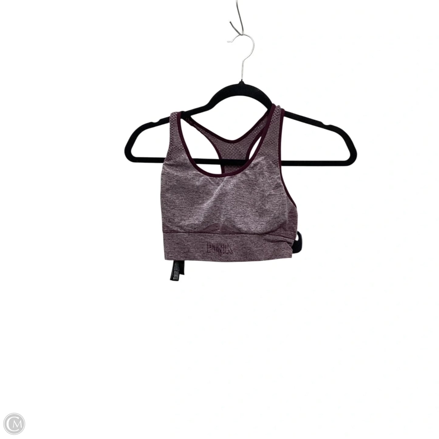 Athletic Bra By Pink In Maroon, Size: S