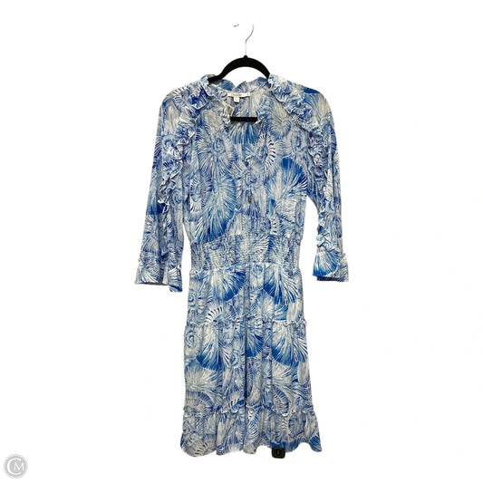 Dress Casual Maxi By Chicos In Blue, Size: 0