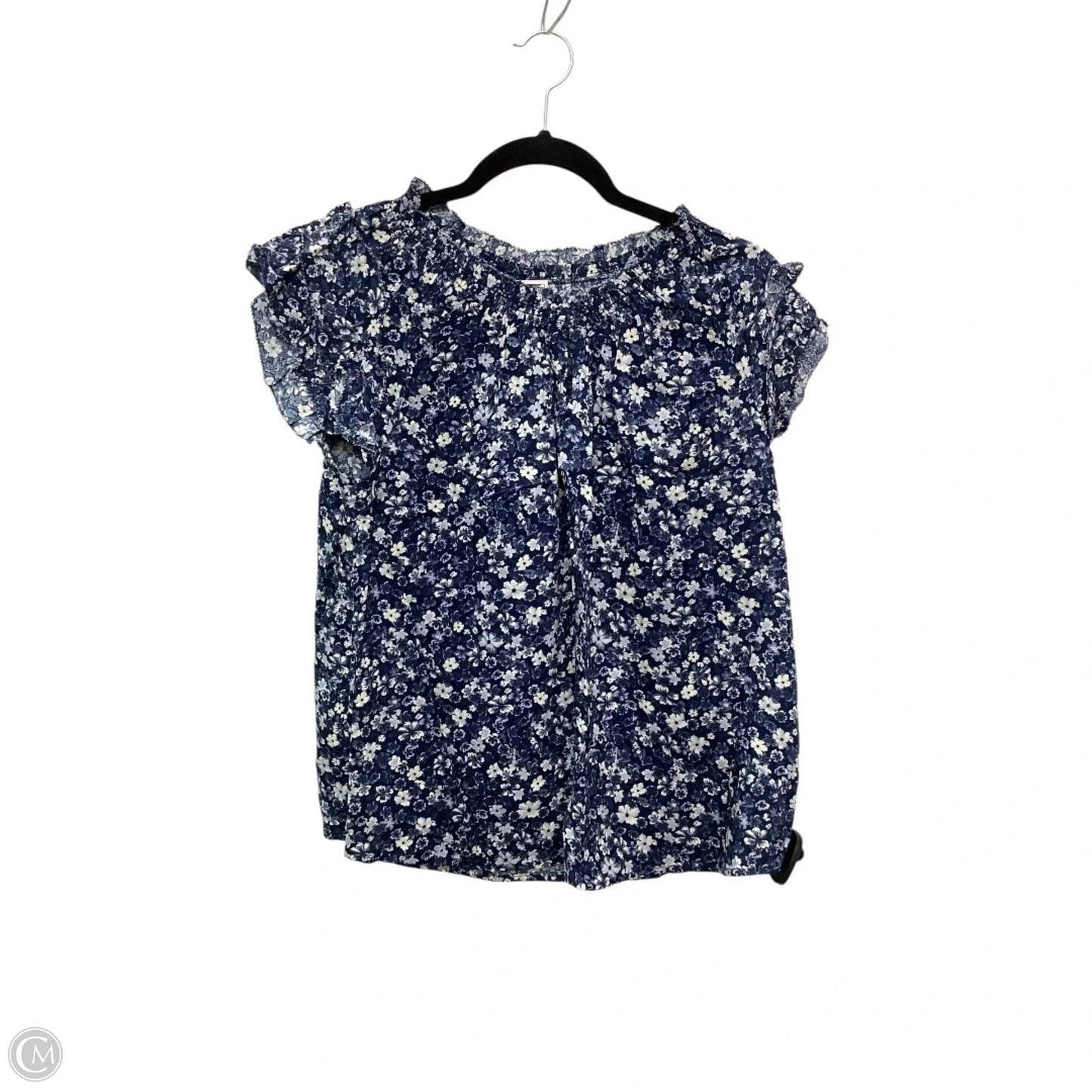 Top Sleeveless Basic By Old Navy In Blue, Size: M