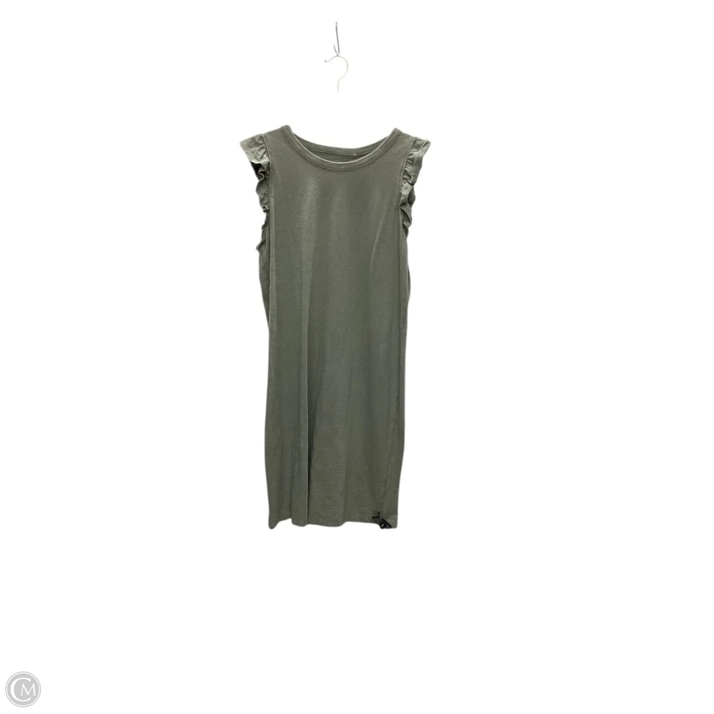 Dress Casual Midi By Universal Thread In Green, Size: M