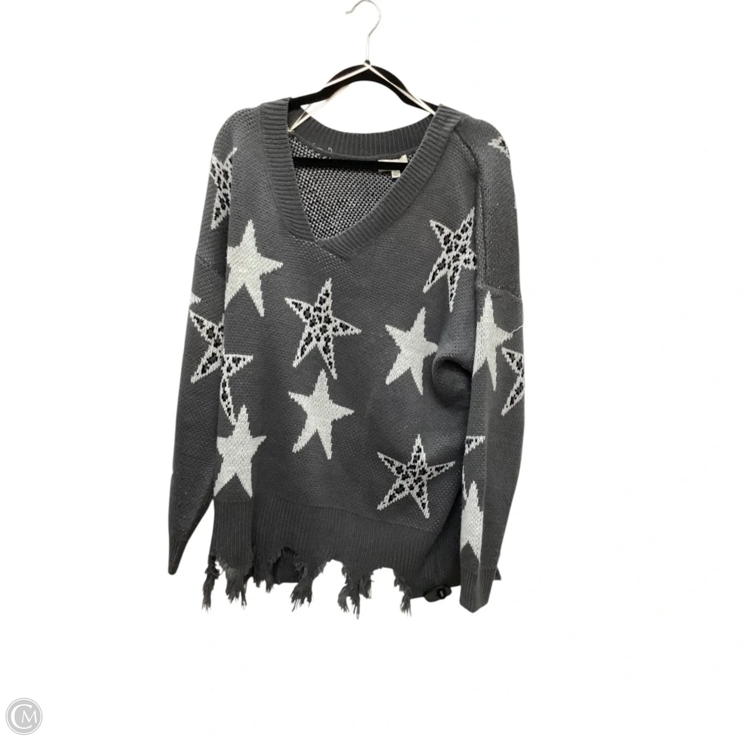 Sweater By Umgee In Grey, Size: L