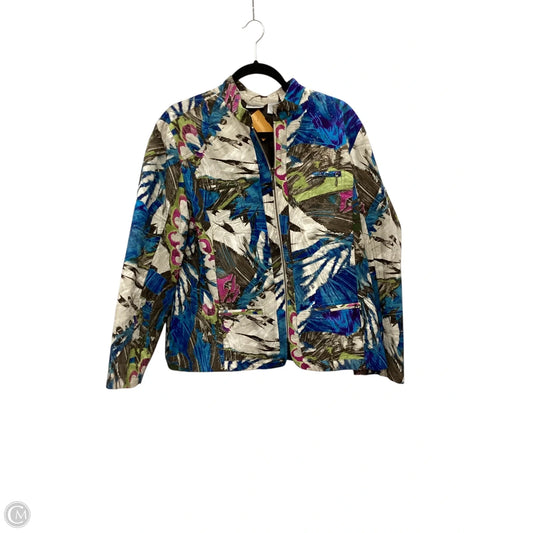 Jacket Other By Chicos In Multi-colored, Size: Xl