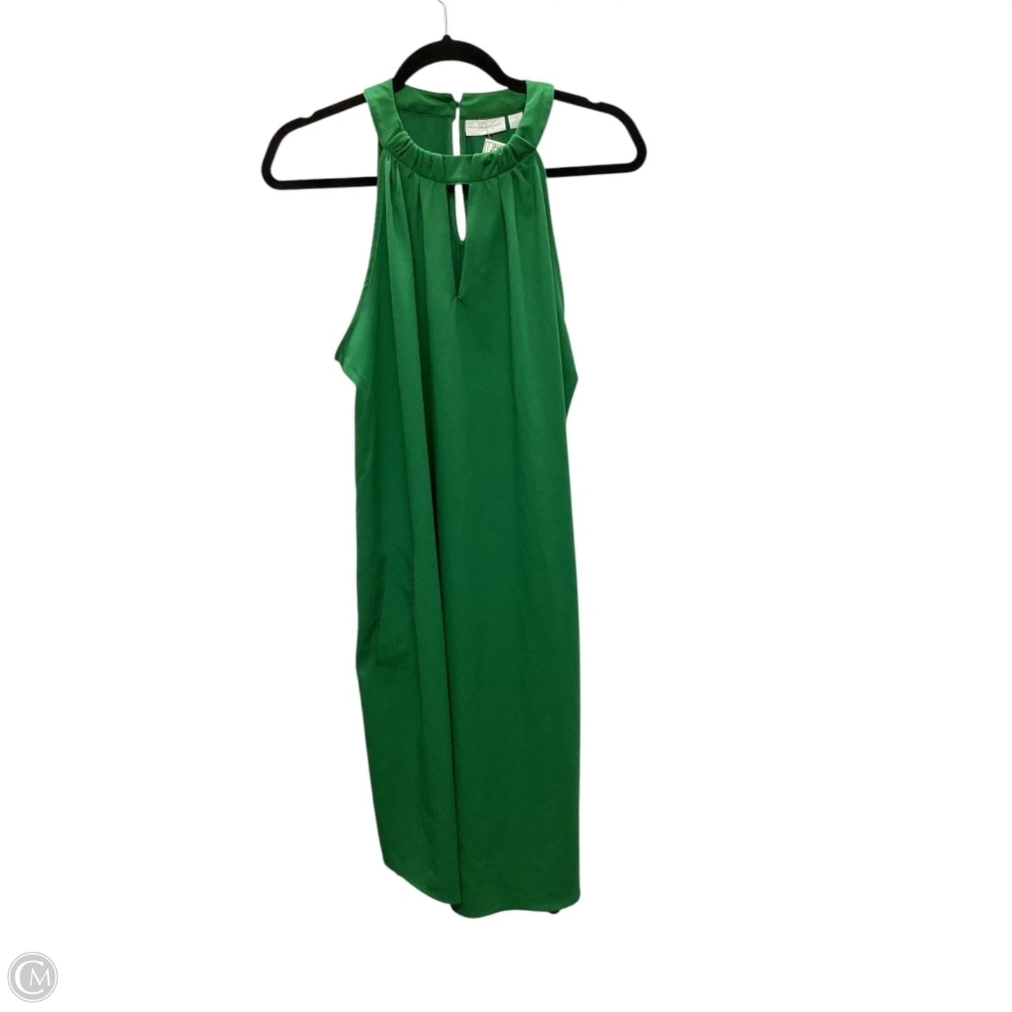 Dress Casual Midi By New York And Co In Green, Size: Xl
