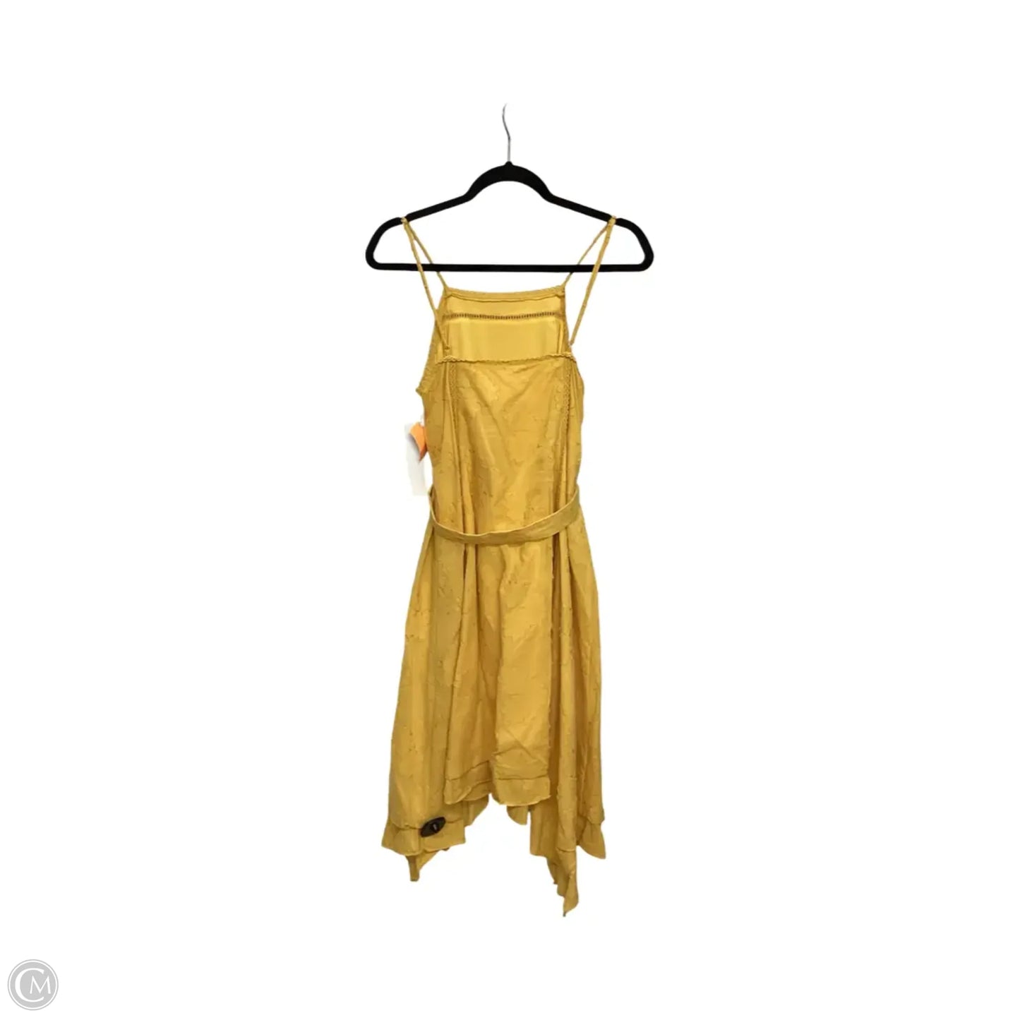 Designer Dress Casual Midi By Tularosa In Orange, Size: S