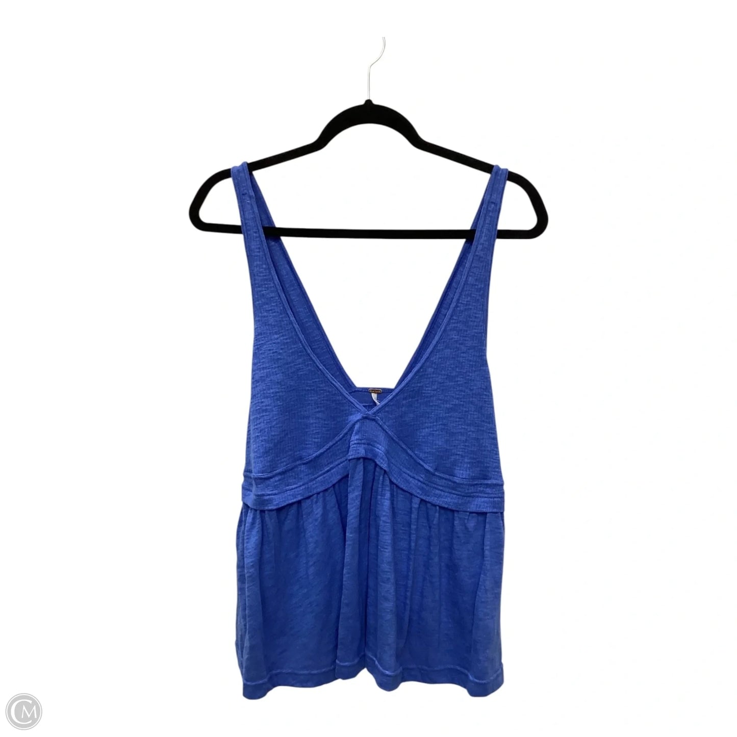 Top Sleeveless By Free People In Blue, Size: L