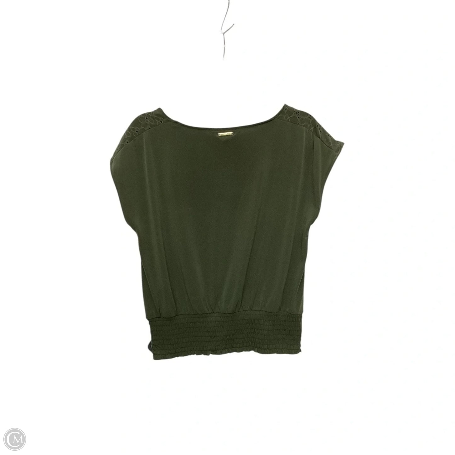 Blouse Sleeveless By Michael By Michael Kors In Green, Size: M