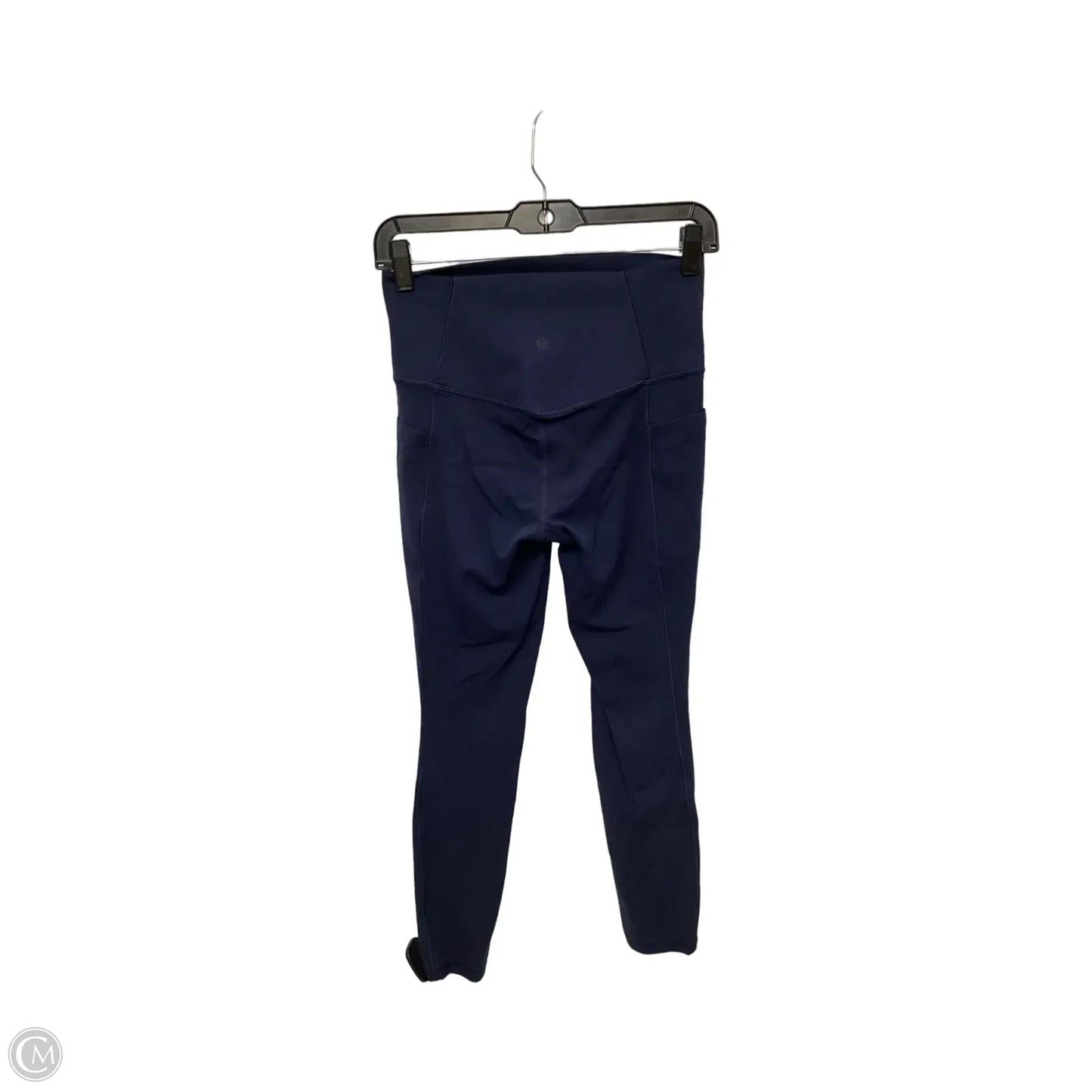 Athletic Leggings By Athleta In Navy, Size: S