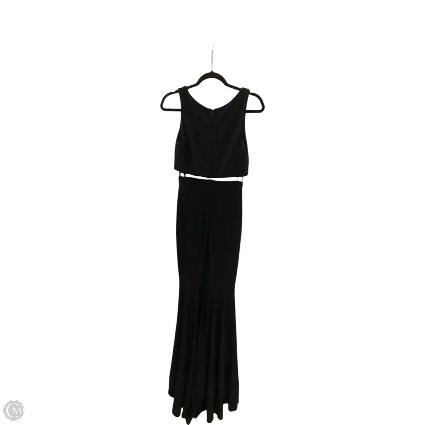 Dress Party Long By Betsy And Adam In Black, Size: 6