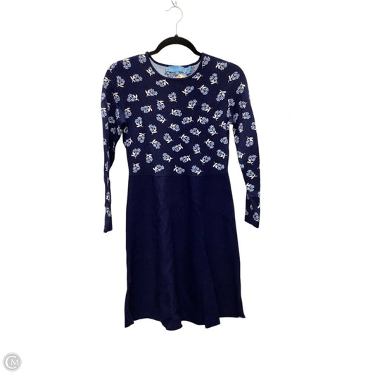 Dress Casual Midi By Draper James In Blue, Size: S