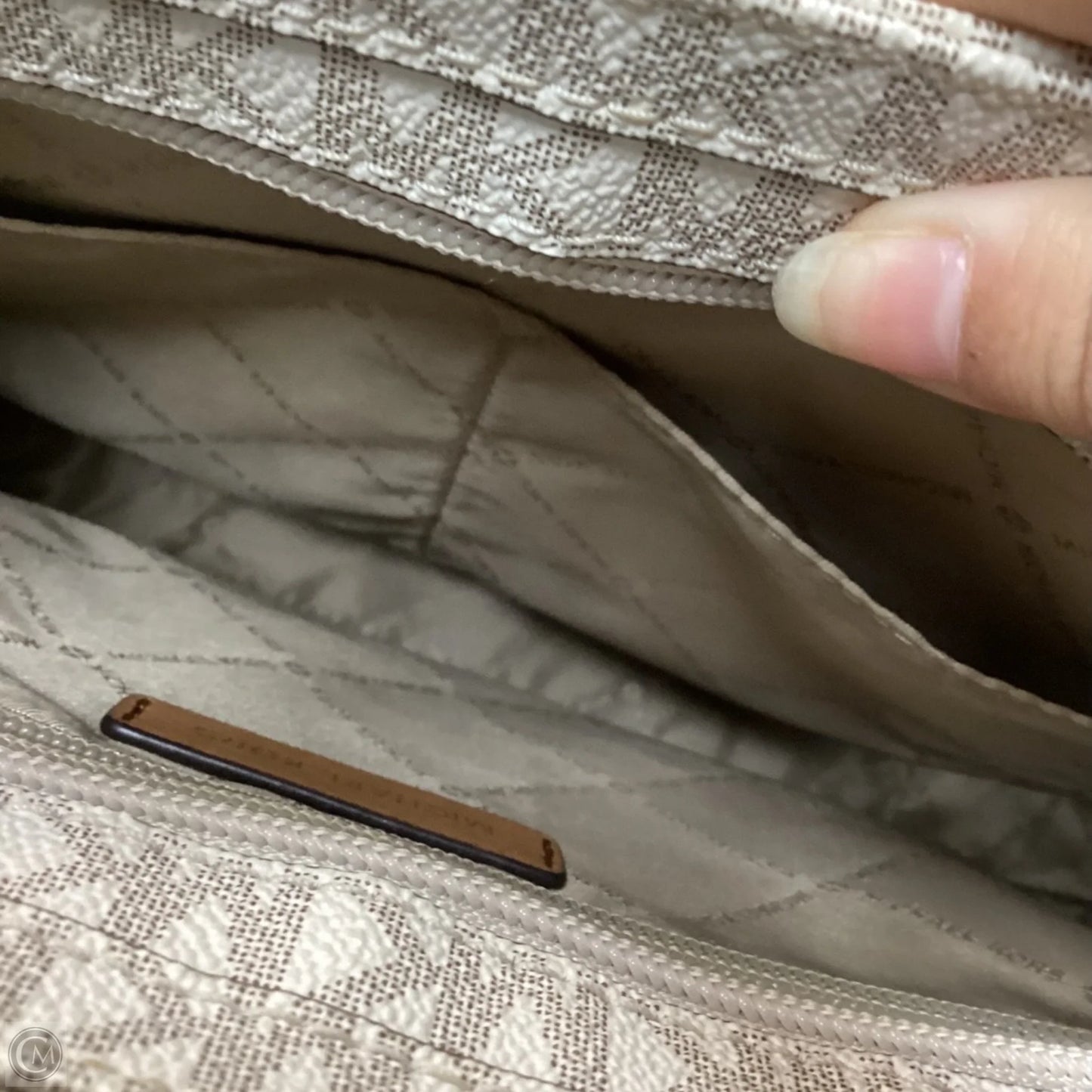 Crossbody Designer By Michael Kors, Size: Medium