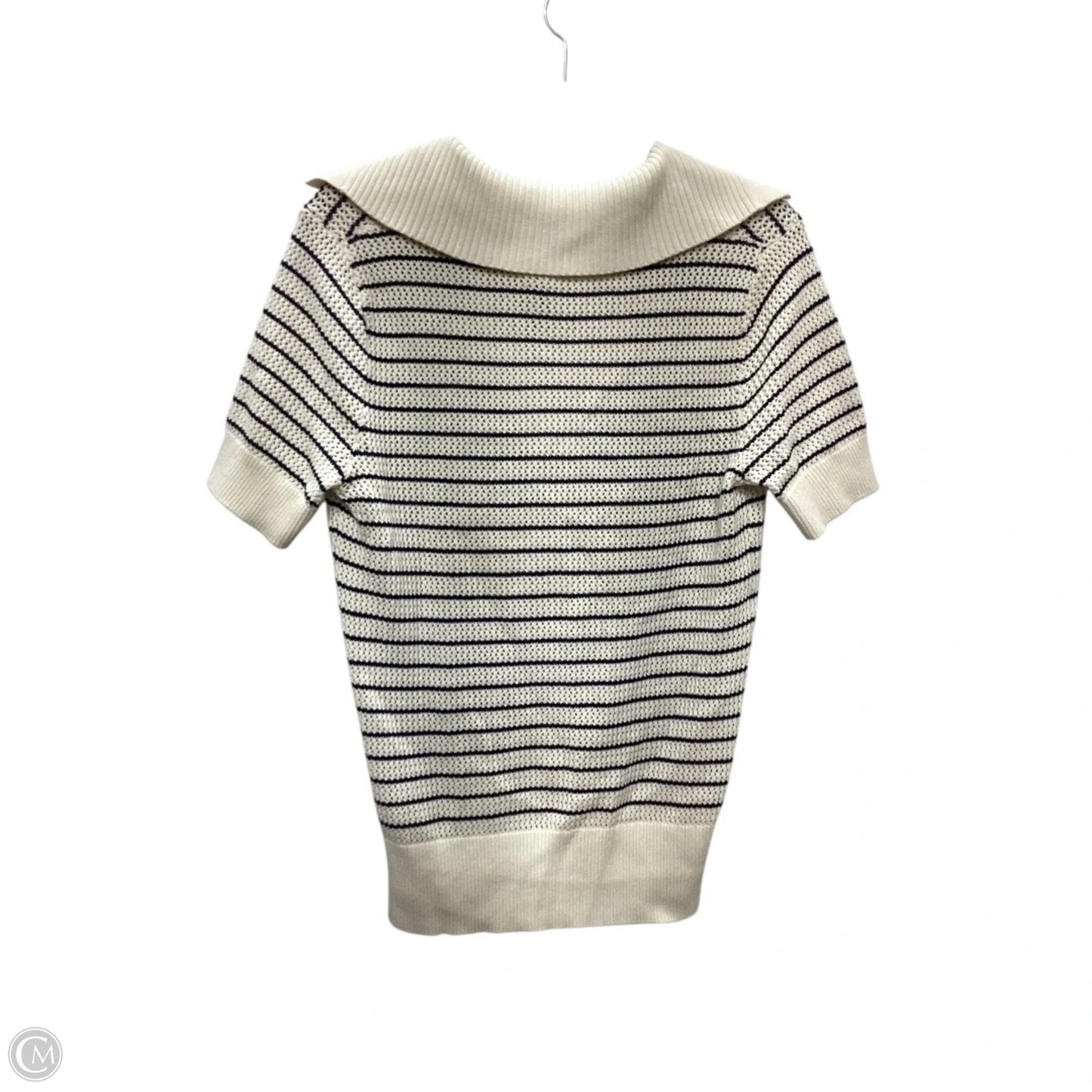 Top Short Sleeve By Vineyard Vines In Striped Pattern, Size: S