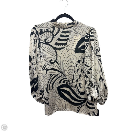 Top Long Sleeve By Ted Baker In Tan, Size: M