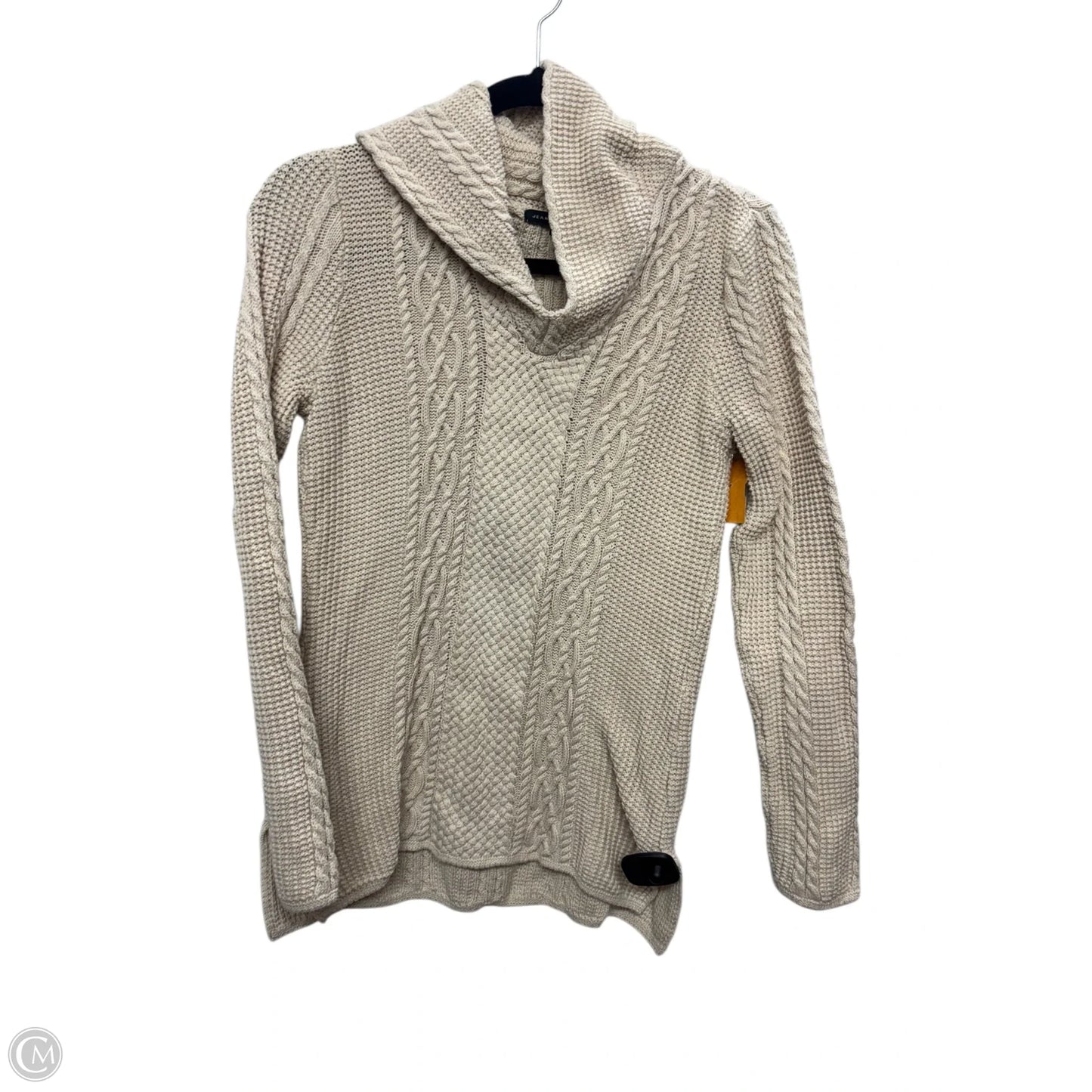 Sweater By Jeanne Pierre In Tan, Size: S
