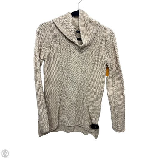 Sweater By Jeanne Pierre In Tan, Size: S