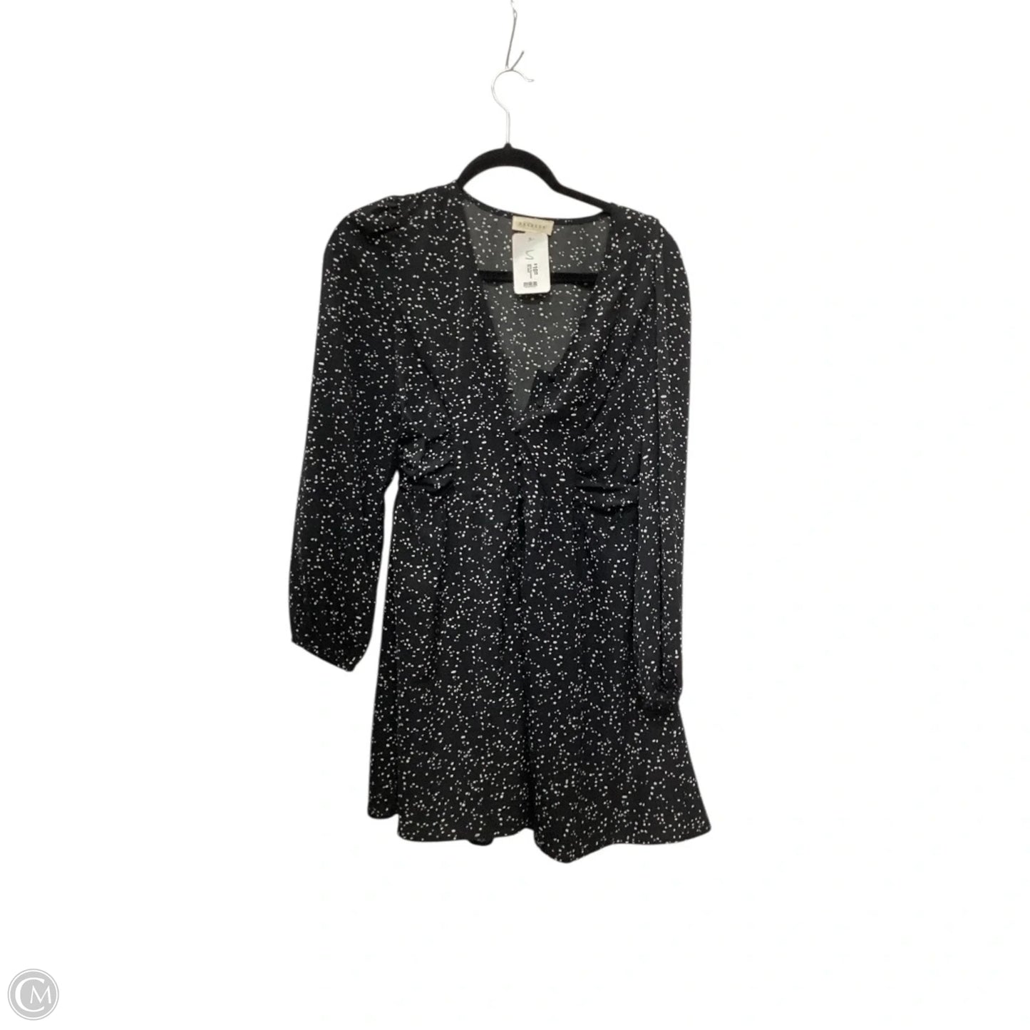 Dress Casual Midi By Promesa In Polkadot Pattern, Size: S