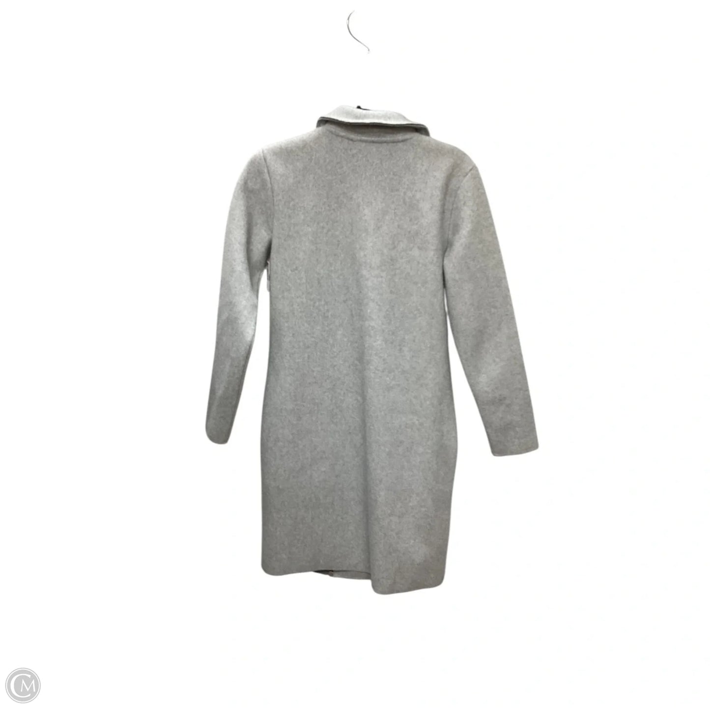 Jacket Fleece By Clothes Mentor In Grey, Size: Xs