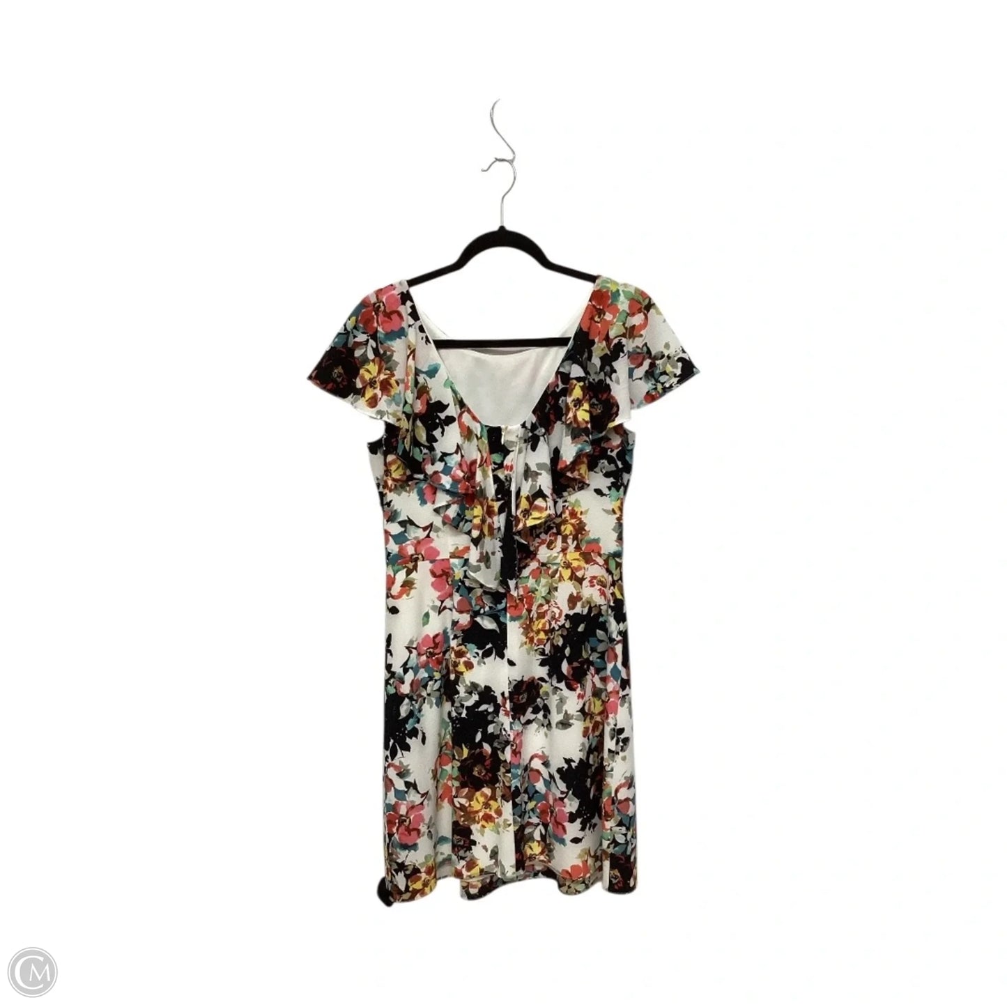 Dress Party Short By London Times In Floral Print, Size: 10