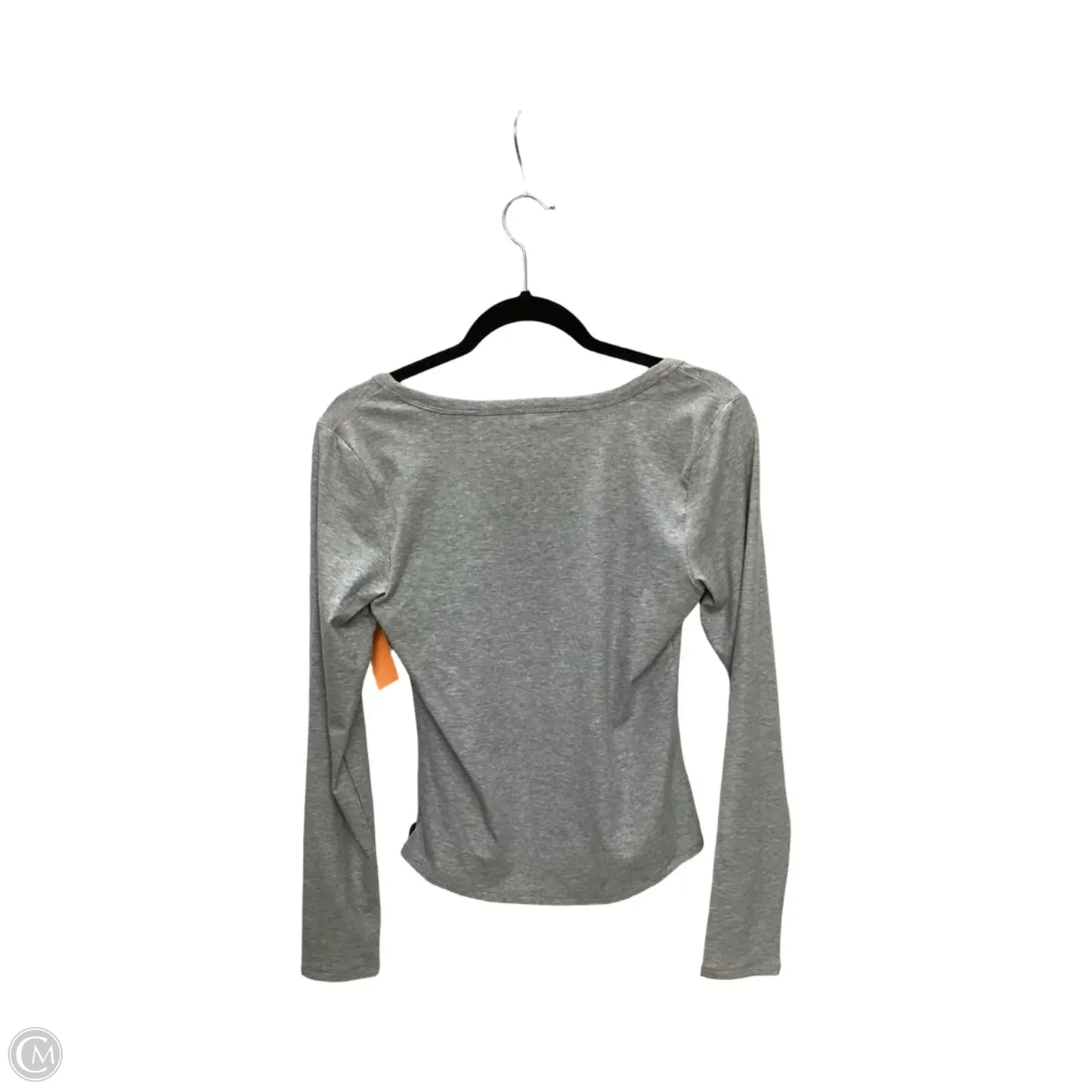 Athletic Top Long Sleeve Crewneck By Athleta In Grey, Size: M