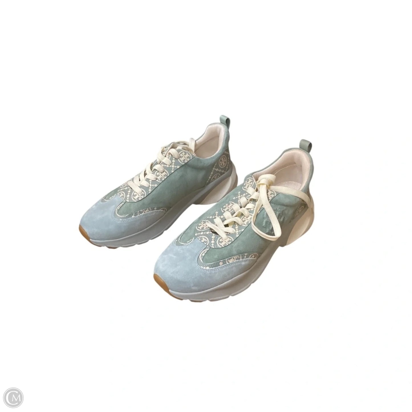 Shoes Designer By Tory Burch In Teal, Size: 11