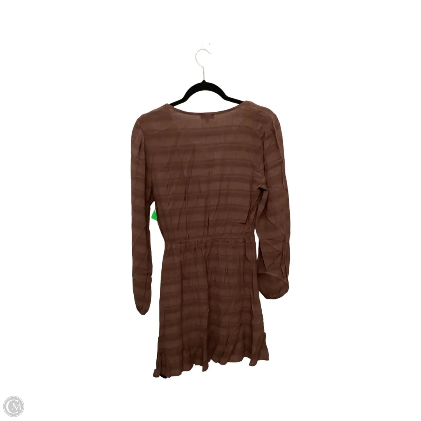 Dress Casual Short By Lily Rose In Brown, Size: S